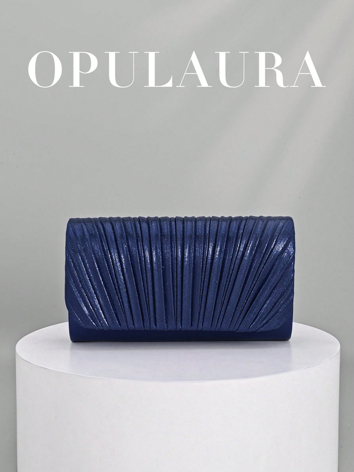 OpulAura mode Sac de soirée brillant et brillant à rabat, sac de soirée de luxe haut de — vue 8