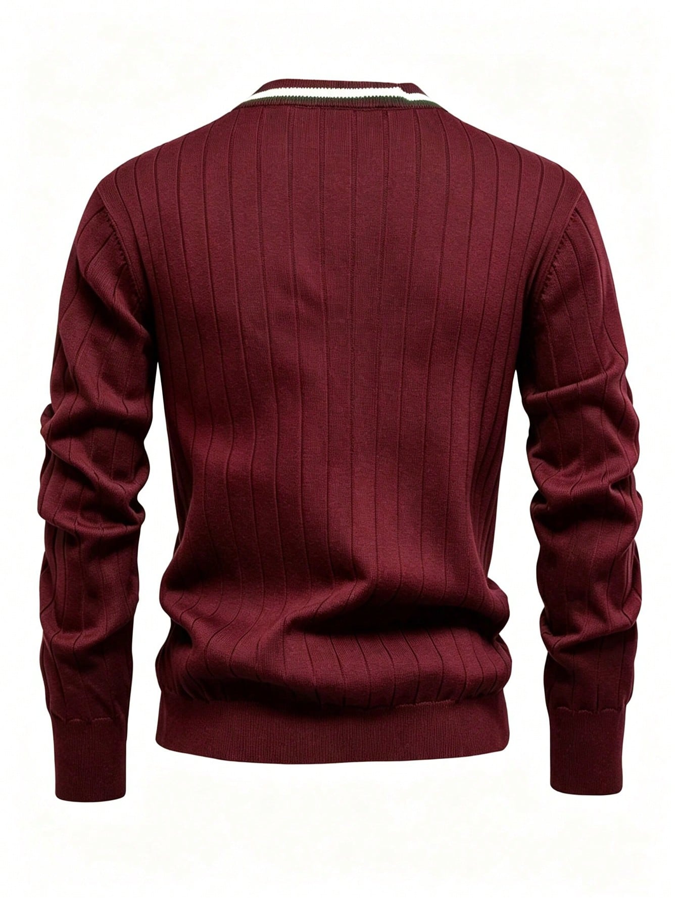 Cardigan à manches longues vintage à motif de pièce de monnaie pour hommes, convient pour — vue 11
