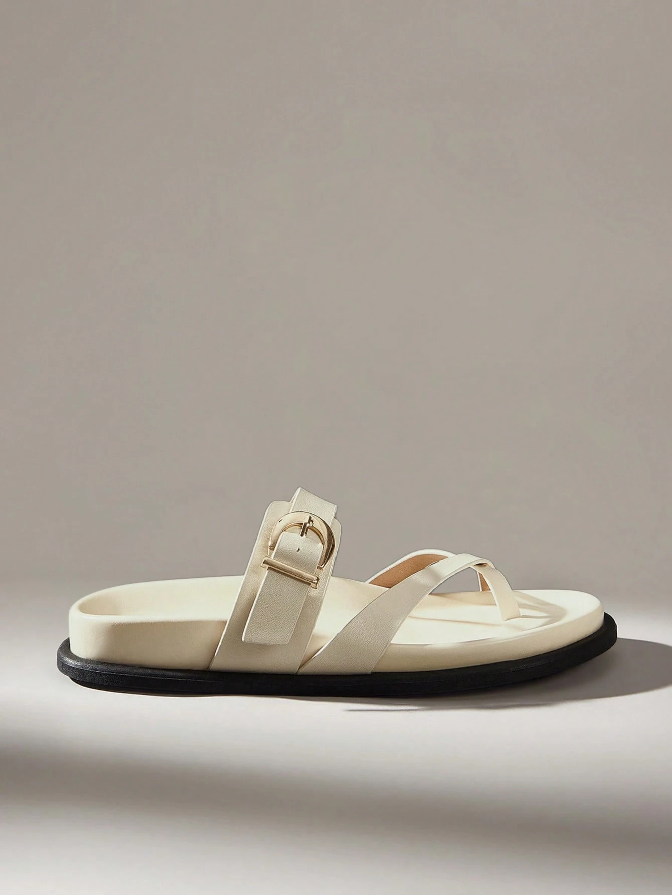 Solecia Chaussures femme, sandales plates de plage confortables bleu clair pour femmes — vue 8