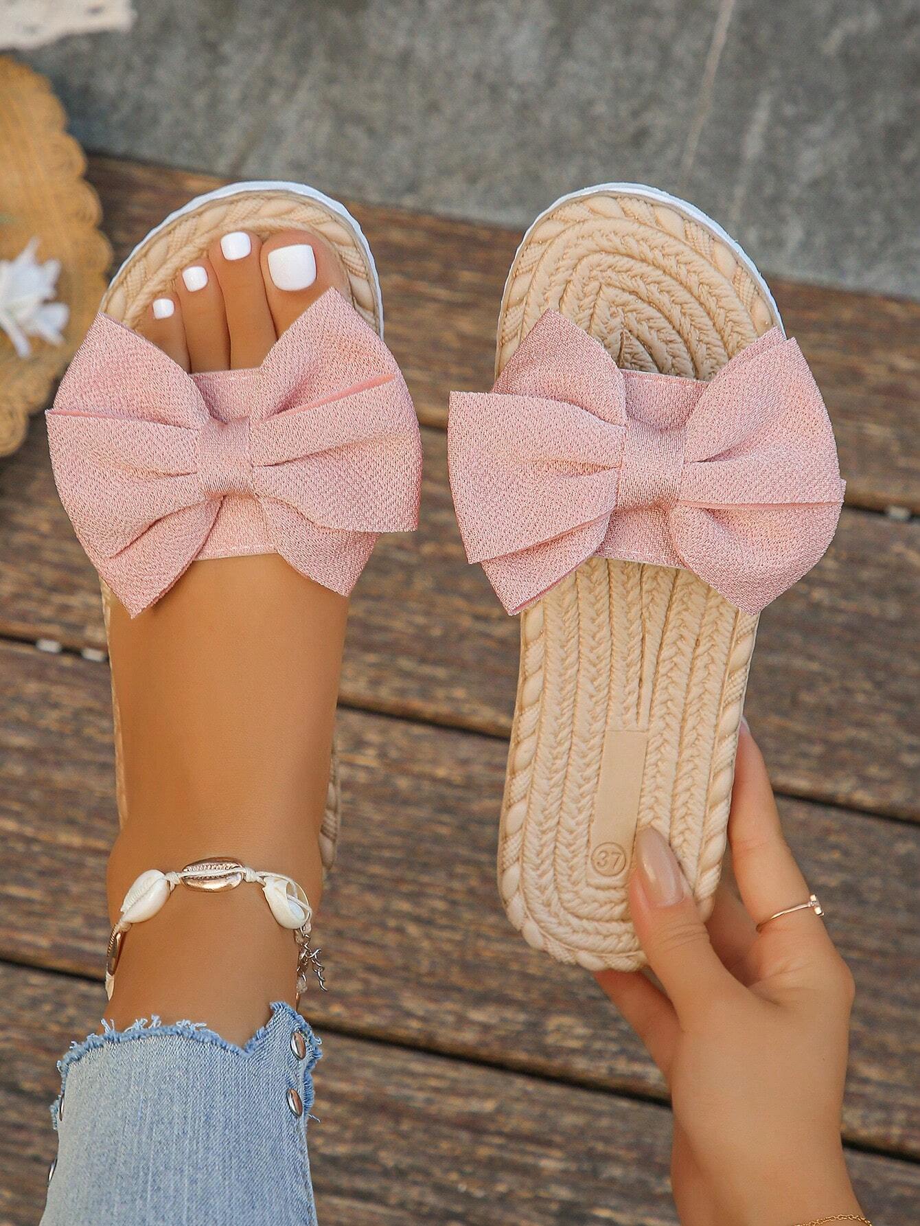 Sandales plates d'été pour femmes grandes tailles, style mode kaki, décor métallique, — vue 4