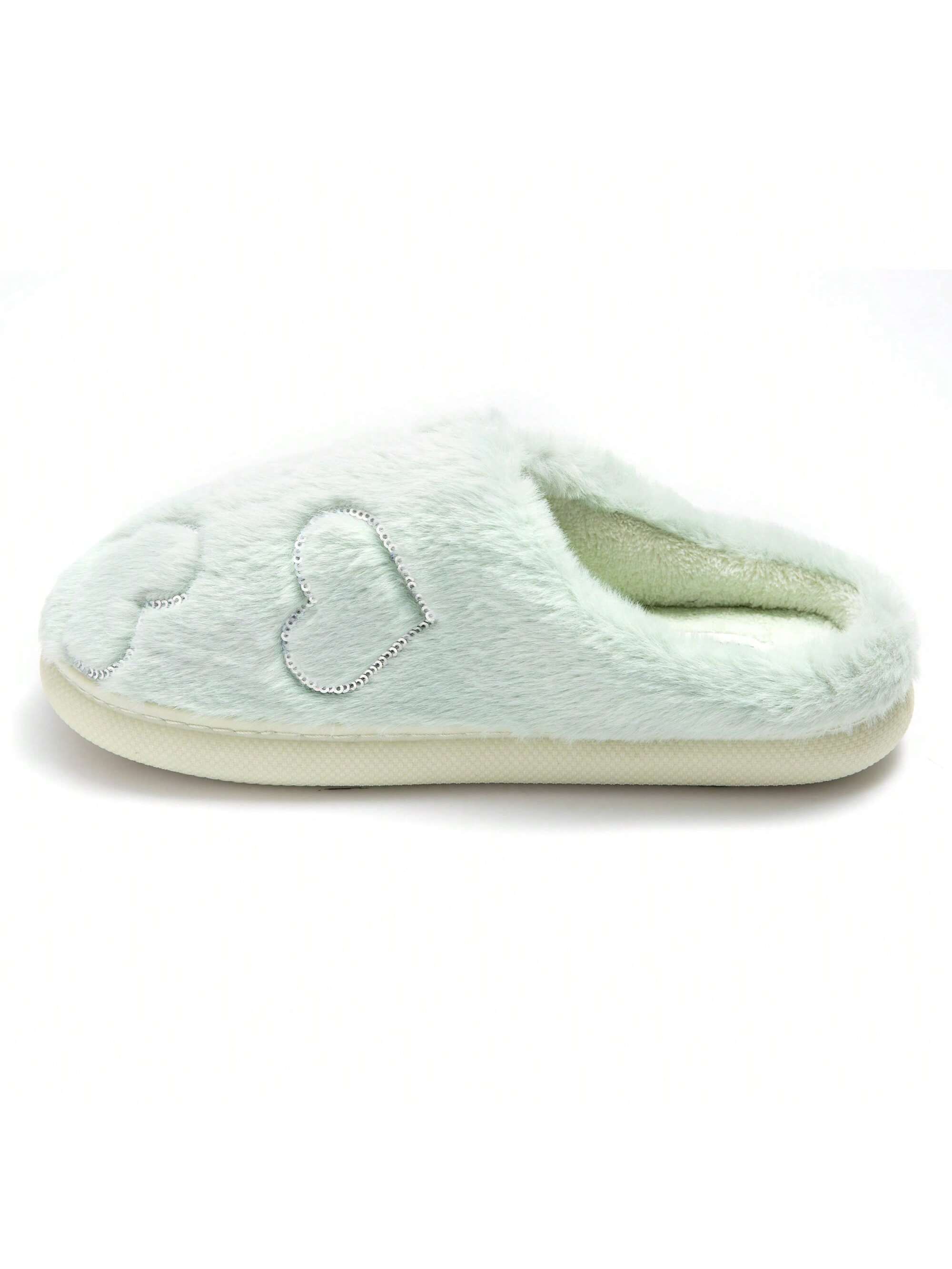 JOMIX Chaussons pour femmes en tissu chaud avec doublure en peluche douce et semelle — vue 11