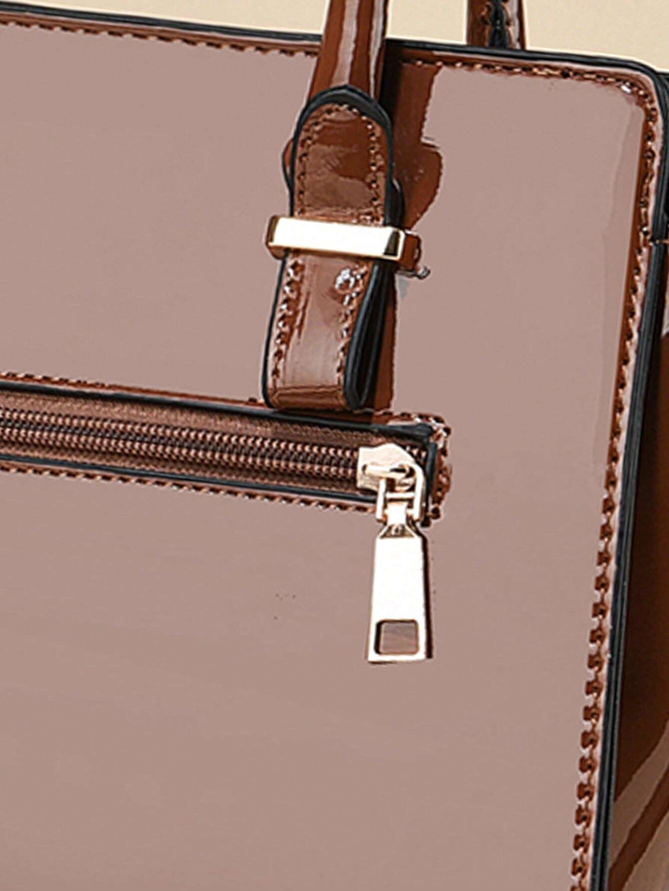 /Set Sac à bandoulière à la mode, Sac à bandoulière élégant de grande capacité, Sac à — vue 9