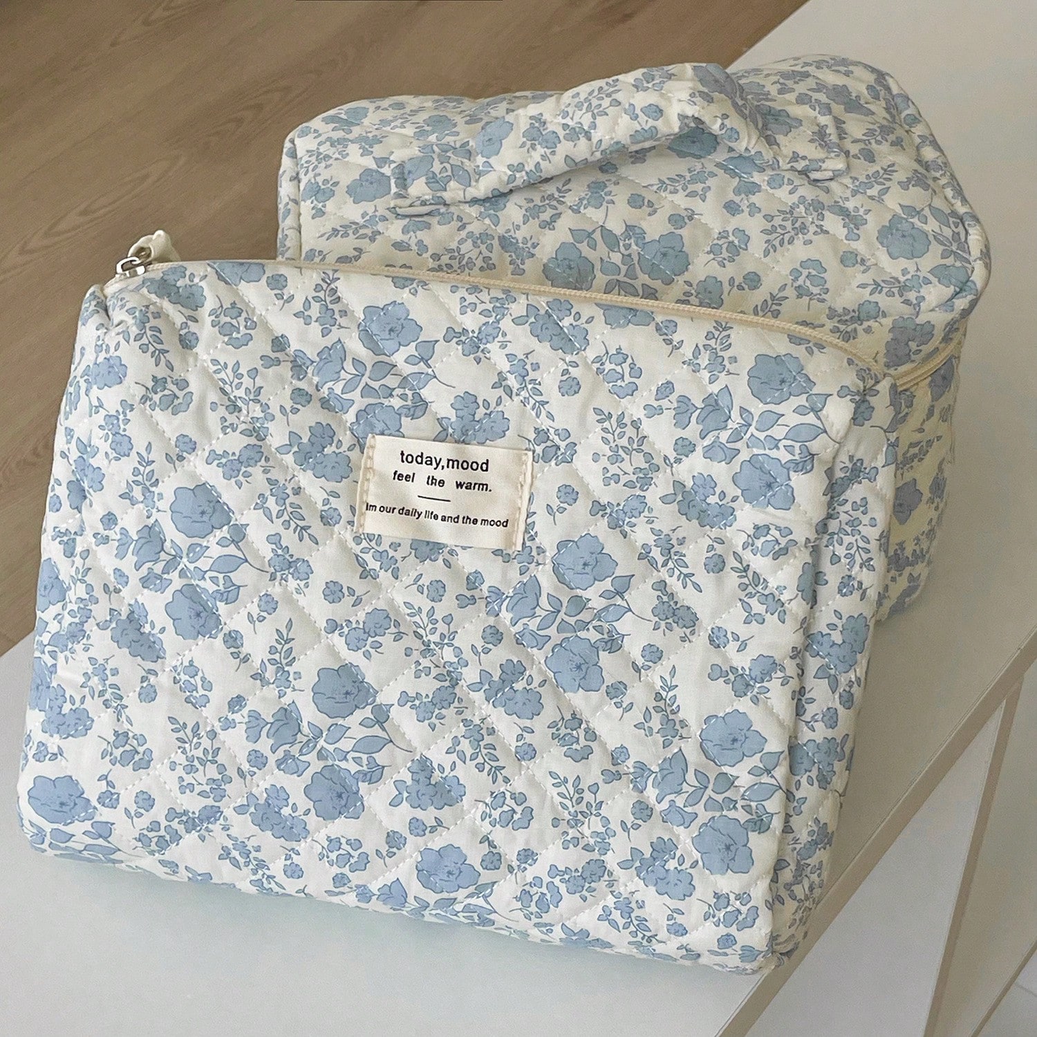 Ensemble de sacs de maquillage, Sac de maquillage matelassé, Ensemble de sacs de — vue 11