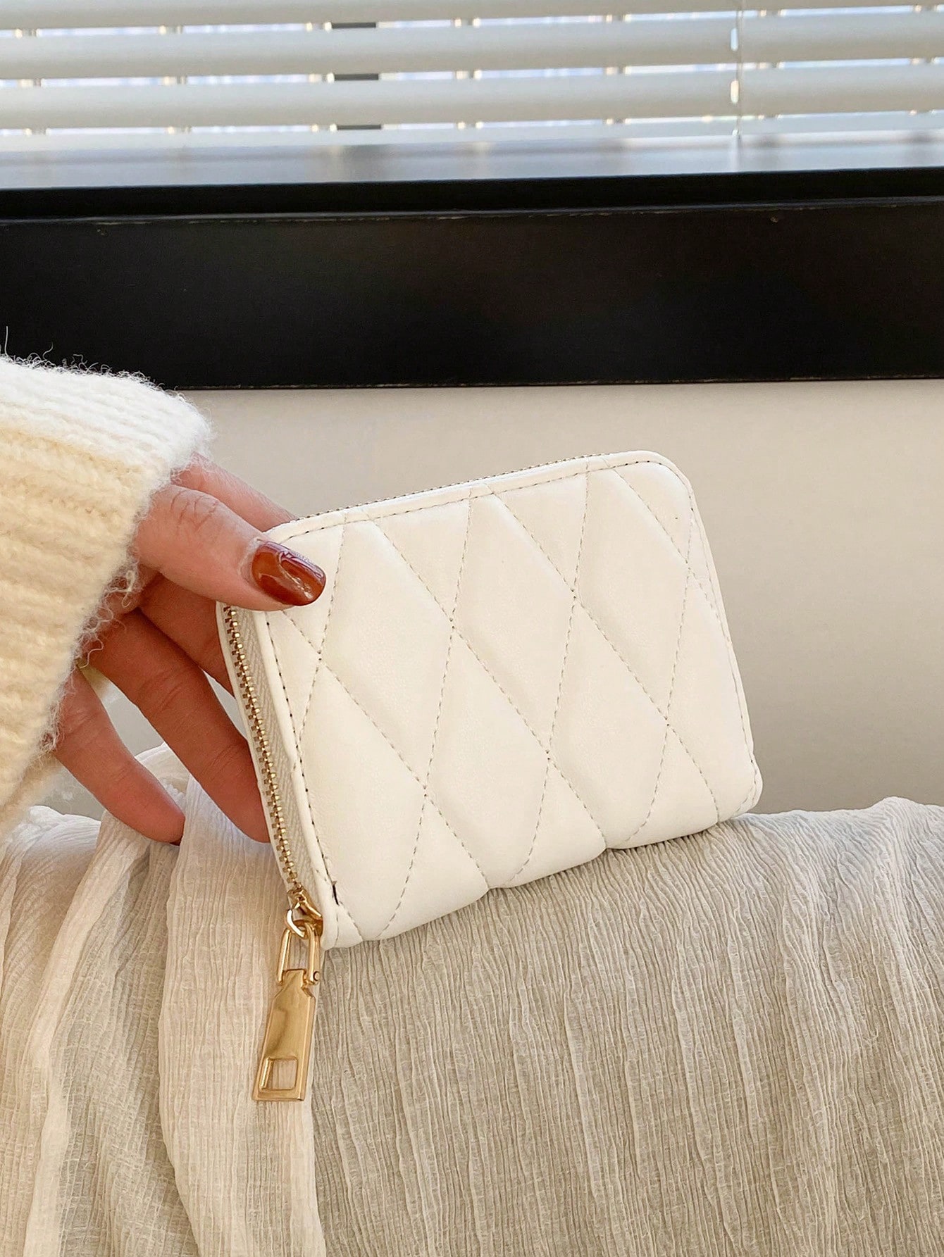 Portefeuille polyvalent à la mode pour femmes, pochette, porte-cartes de visite, — vue 8