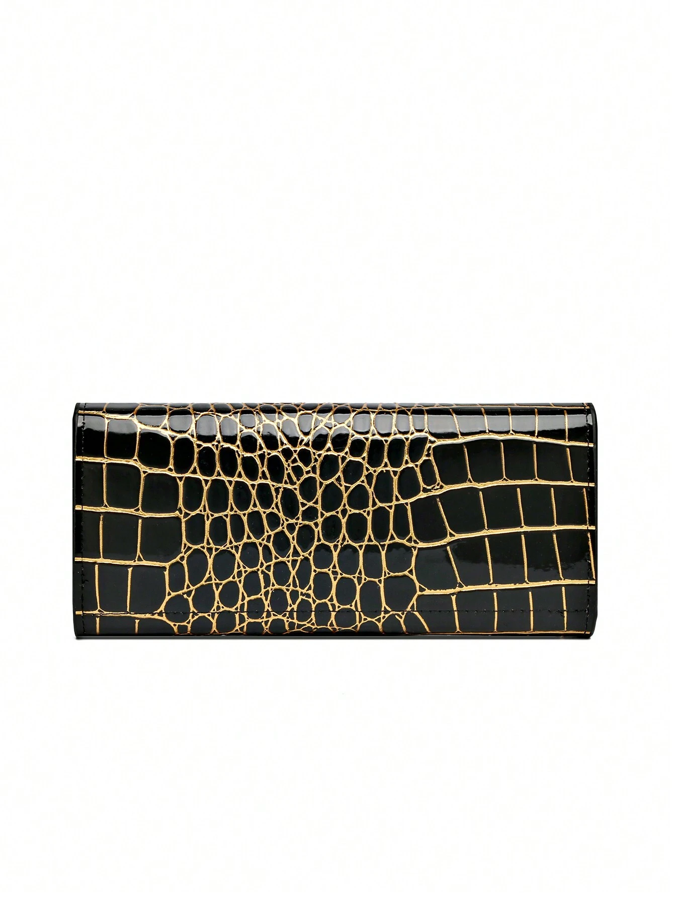 Portefeuille femme rétro à fleurs grande capacité, portefeuille long tri-fold, cadeau — vue 12