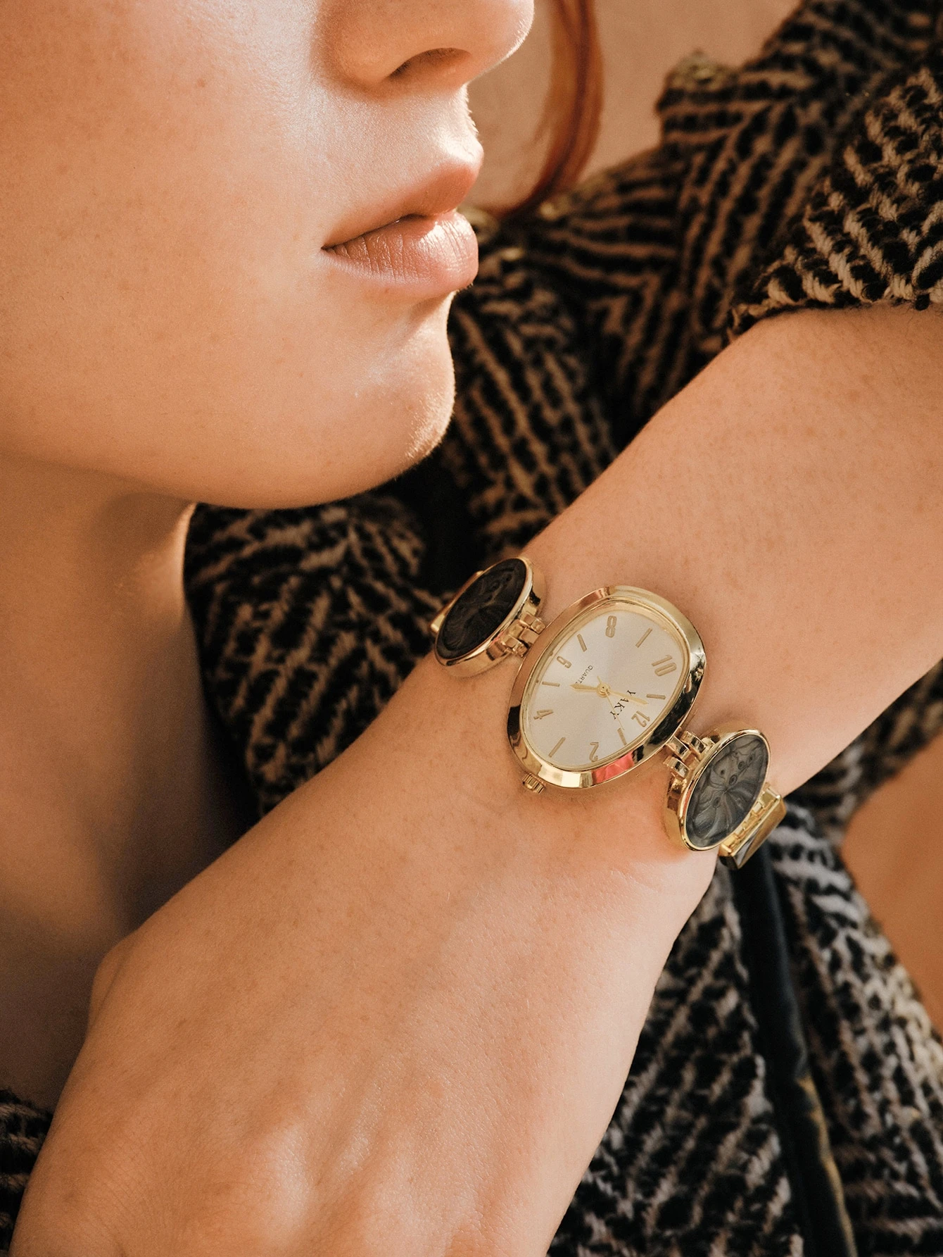 Opalesca Montre-bracelet de luxe pour femme en quartz, marque premium, montre analogique, — vue 9