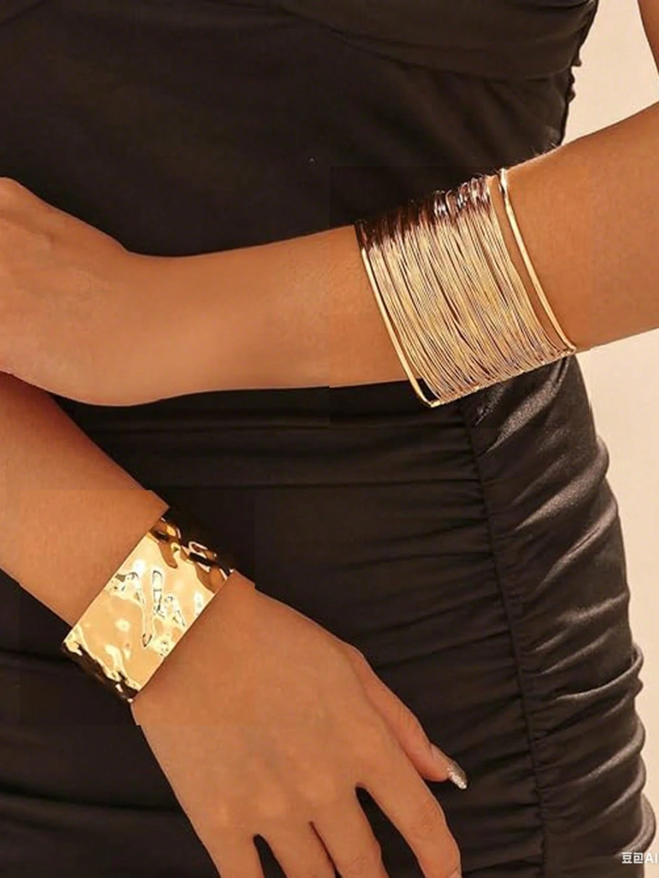 1-3 pièces Bracelet Manchette Ouvert Minimaliste Pour Femmes — vue 12