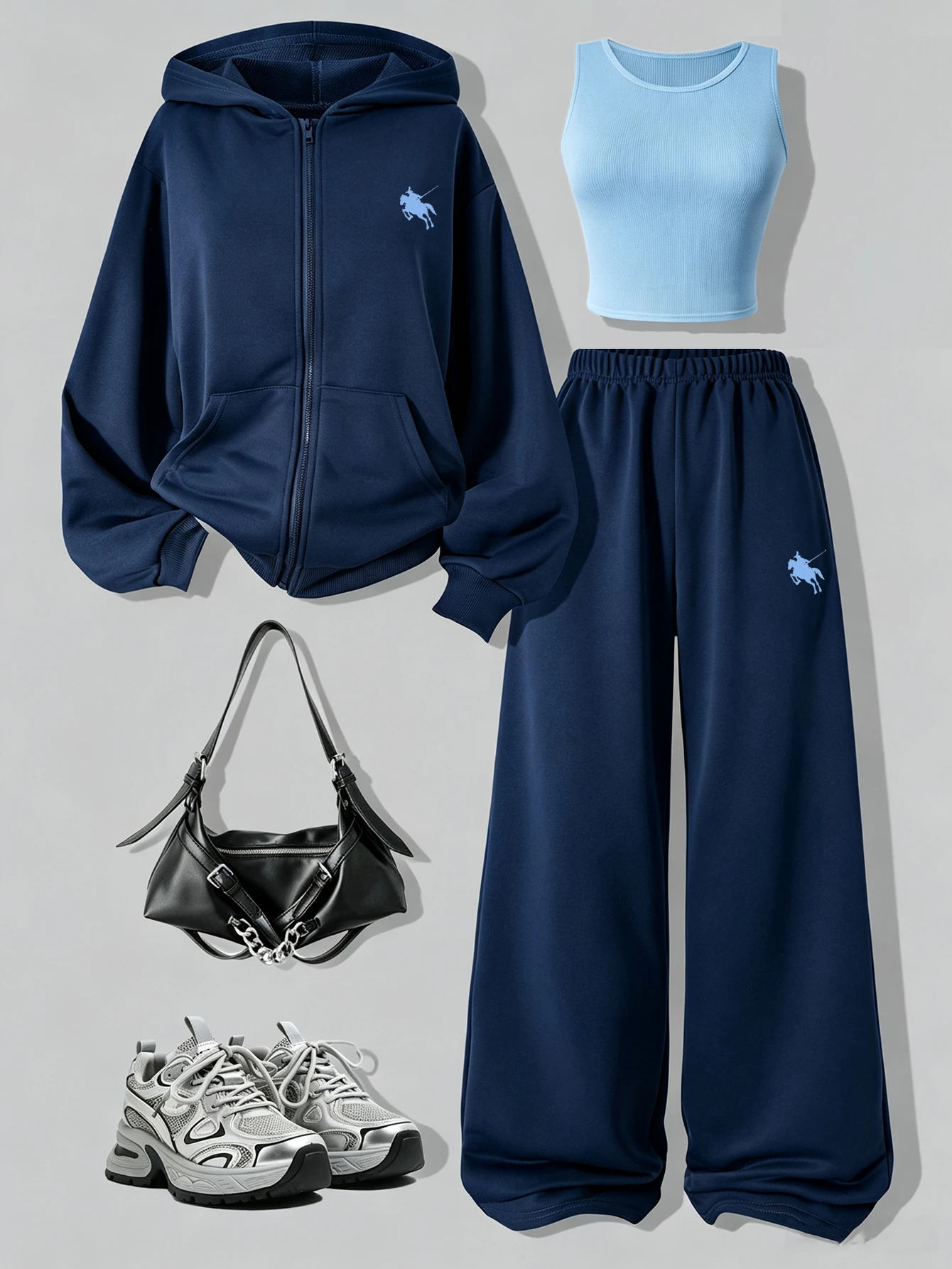 Tenues d'automne pour adolescentes, Hauts d'automne, Ensemble décontracté 3 — vue 4