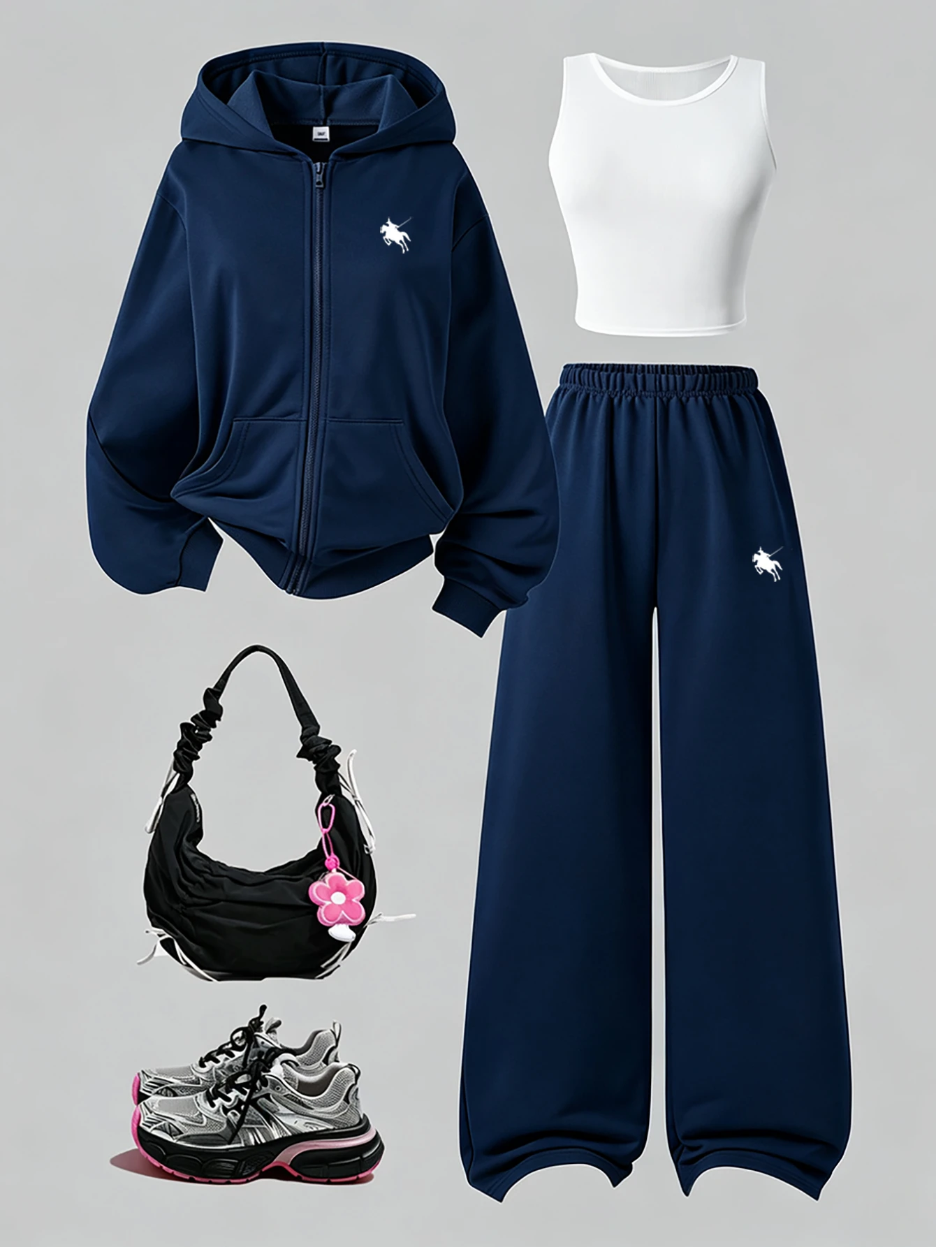 Tenues d'automne pour adolescentes, Hauts d'automne, Ensemble décontracté 3 — vue 10
