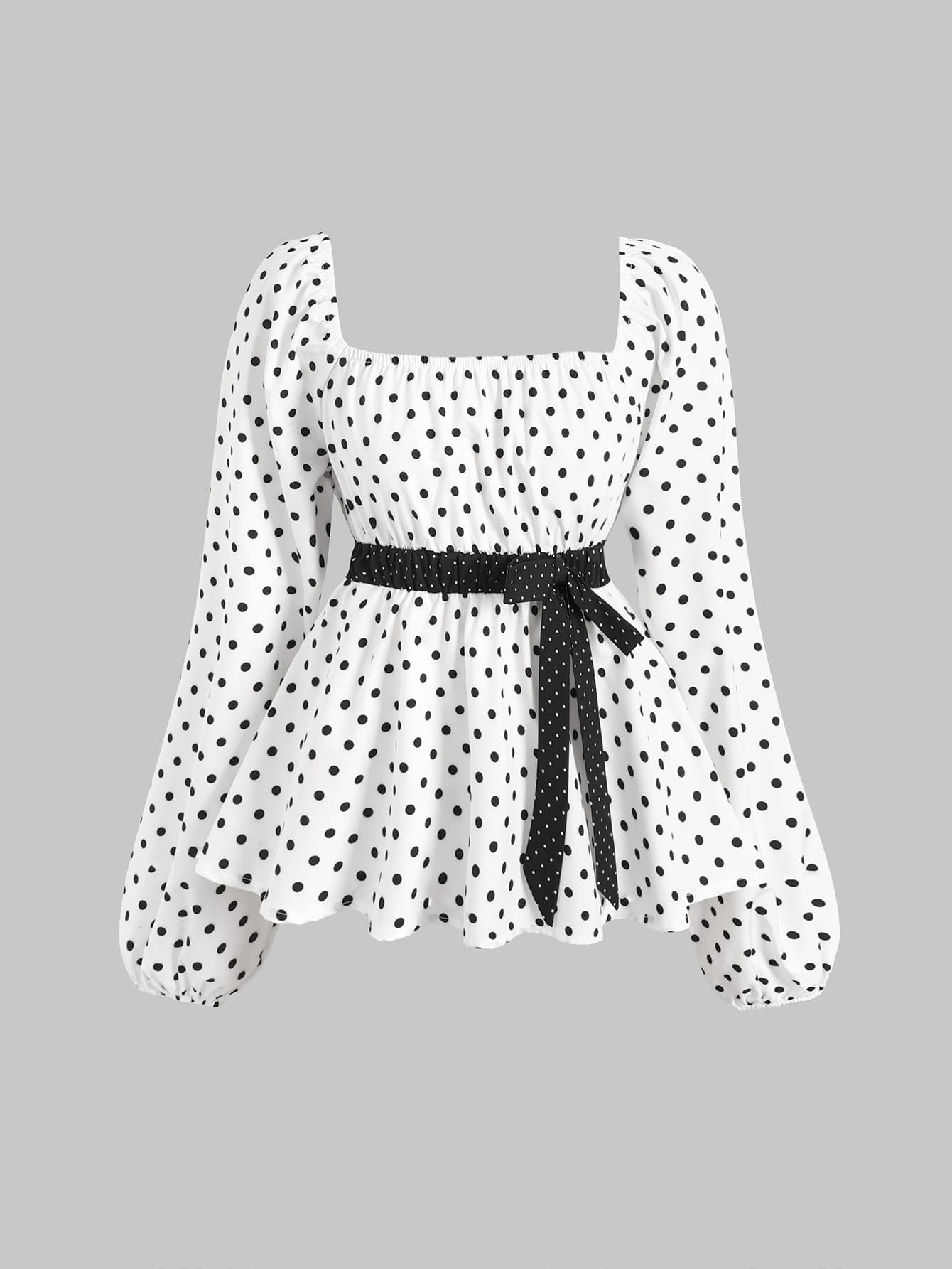 Blouses pour adolescentes, nouvelles, couleur noire unie, tissu tissé, chemise simple — vue 11