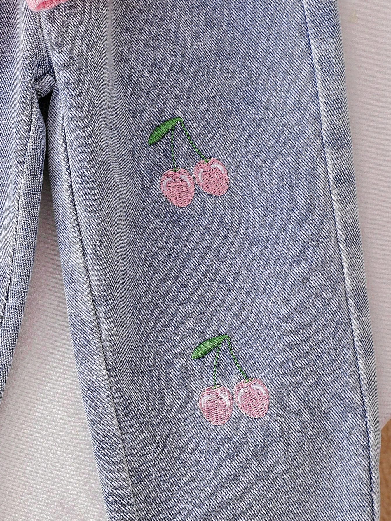 Vintaside Kids 2 pièces/Ensemble Bébé Filles décontracté Mignon Kawaii Top Chemise — vue 10