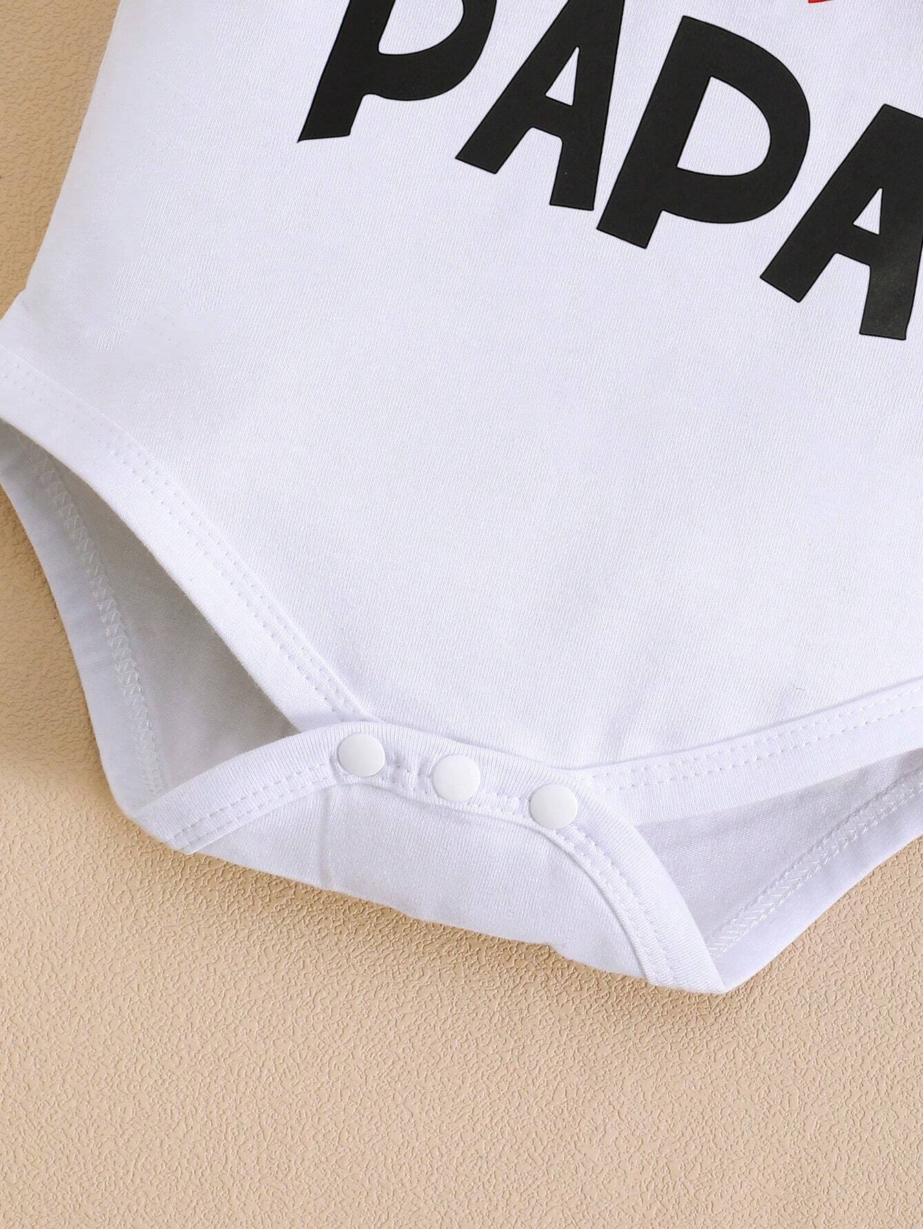 BrownBark 2 pièces Body bébé garçon et fille nouveau-né en coton doux avec imprimé — vue 9