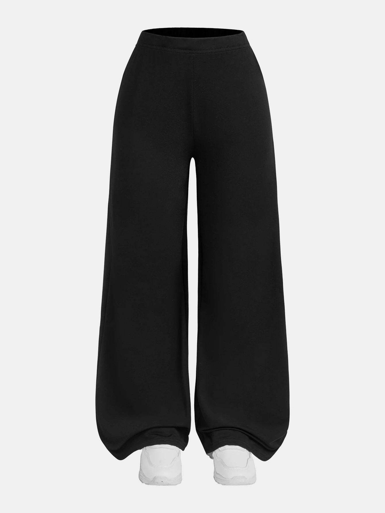 Ensemble 2 pièces décontracté noir & blanc pour filles préadolescentes, top ajusté en — vue 10