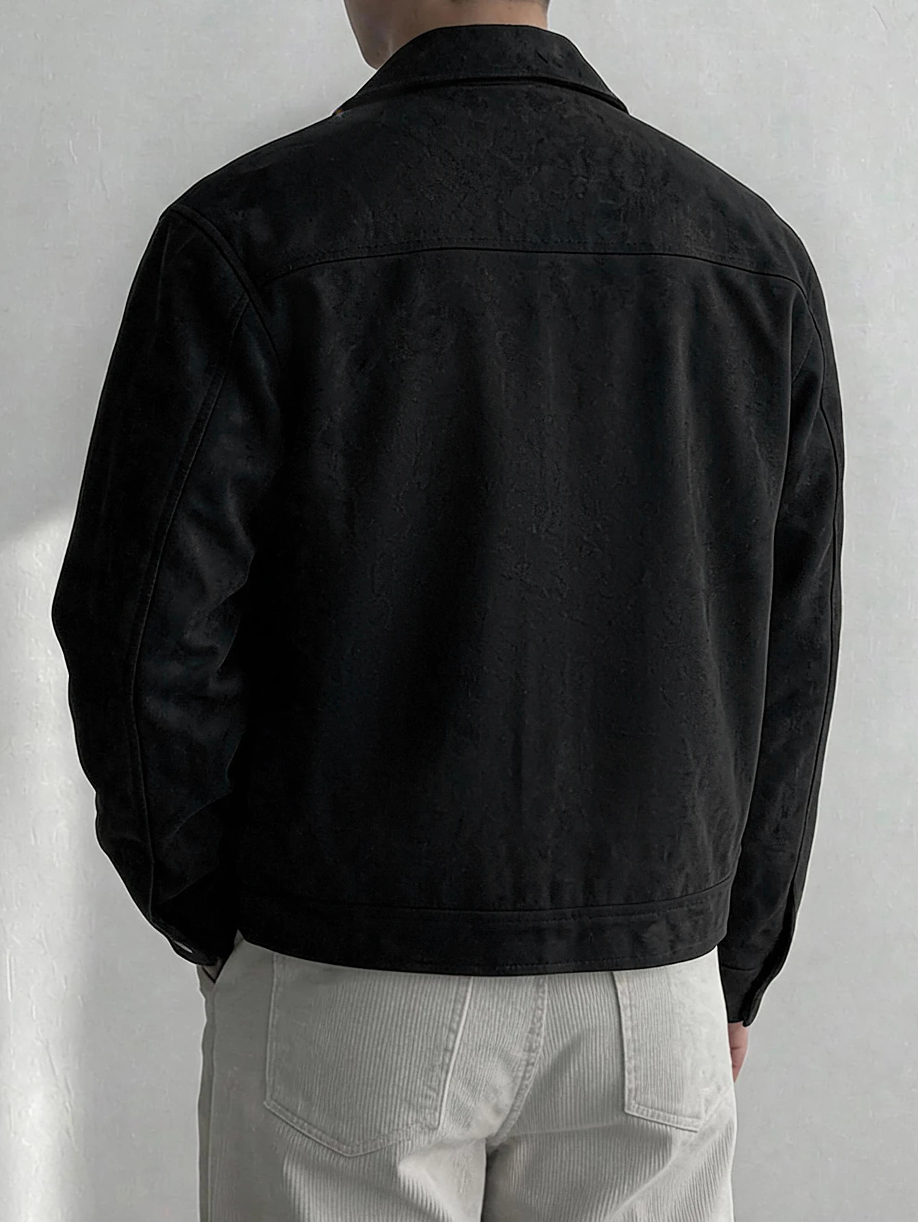 DAZY Veste marron unicolore avec, automne — vue 12