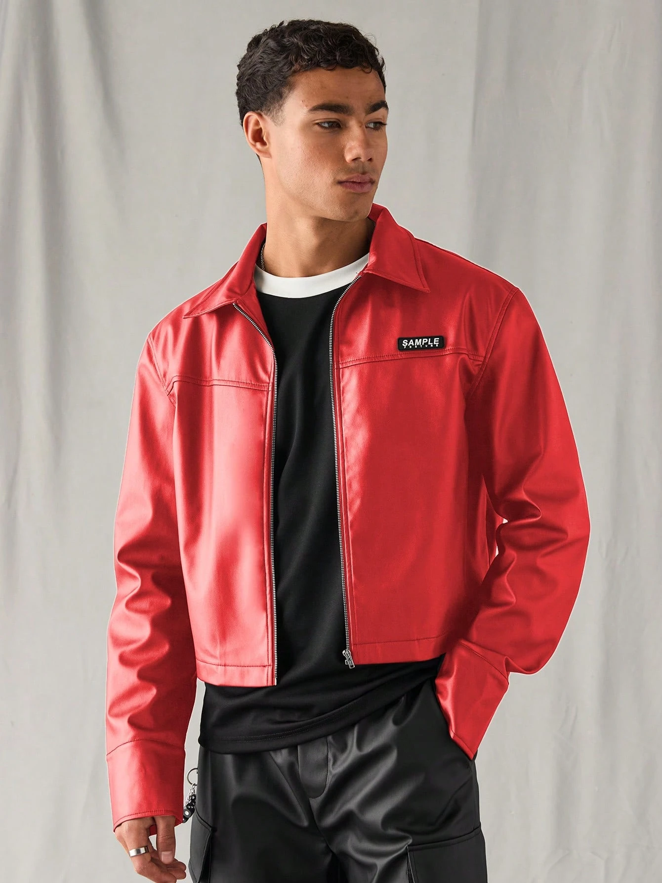 SWAVVY Veste vintage de mode automne pour hommes — vue 6