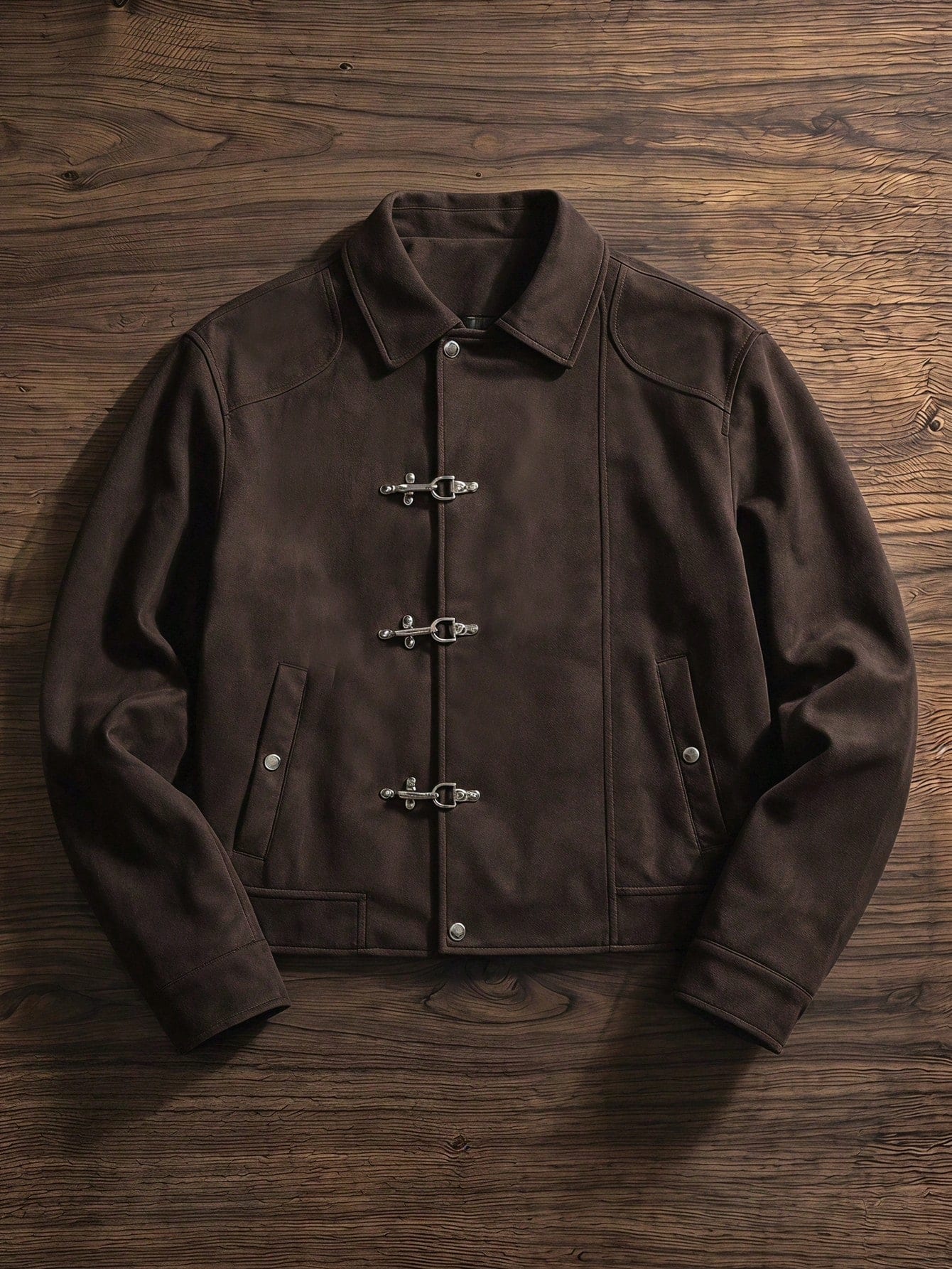 SWAVVY Veste vintage de mode automne pour hommes