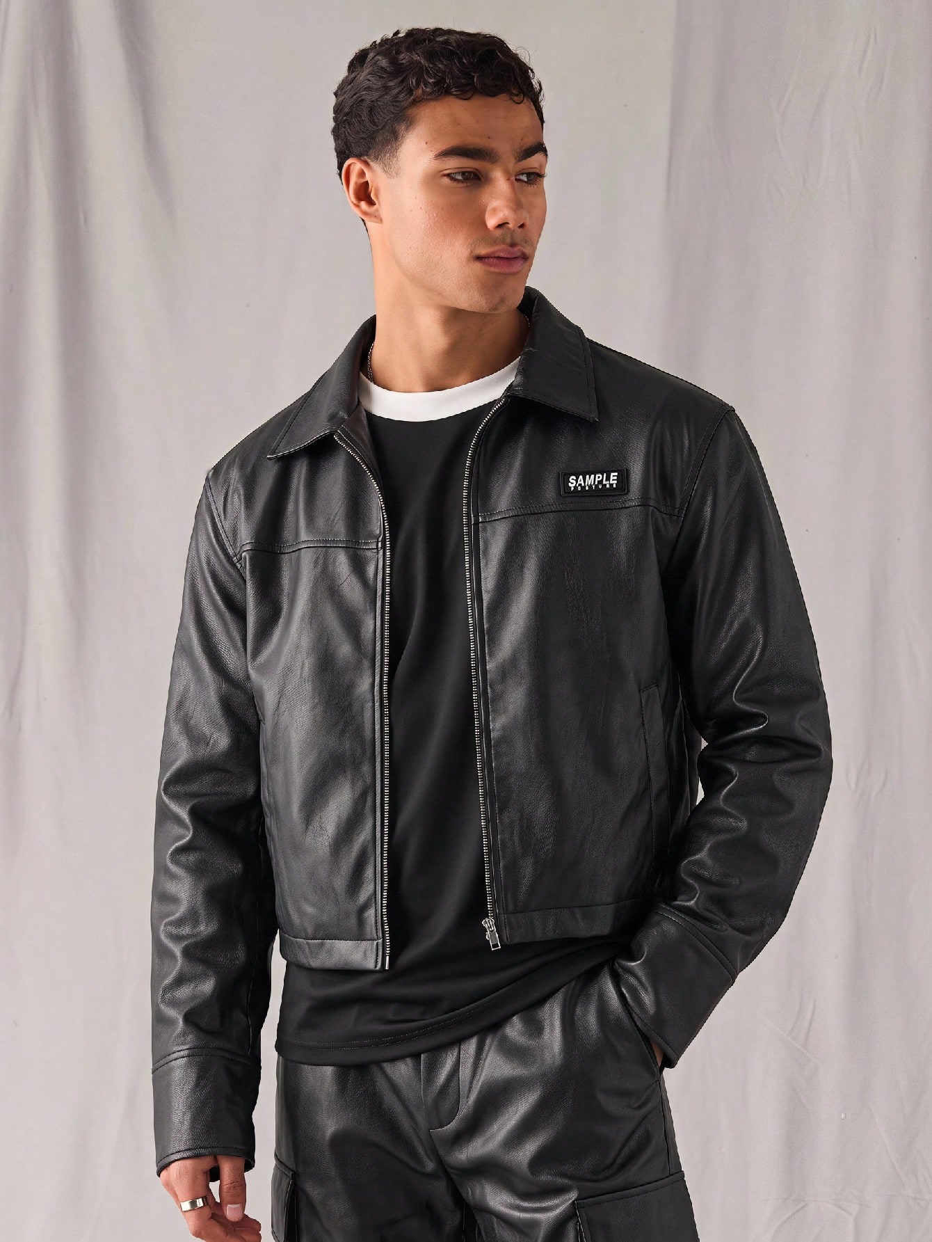 SWAVVY Veste vintage de mode automne pour hommes — vue 2