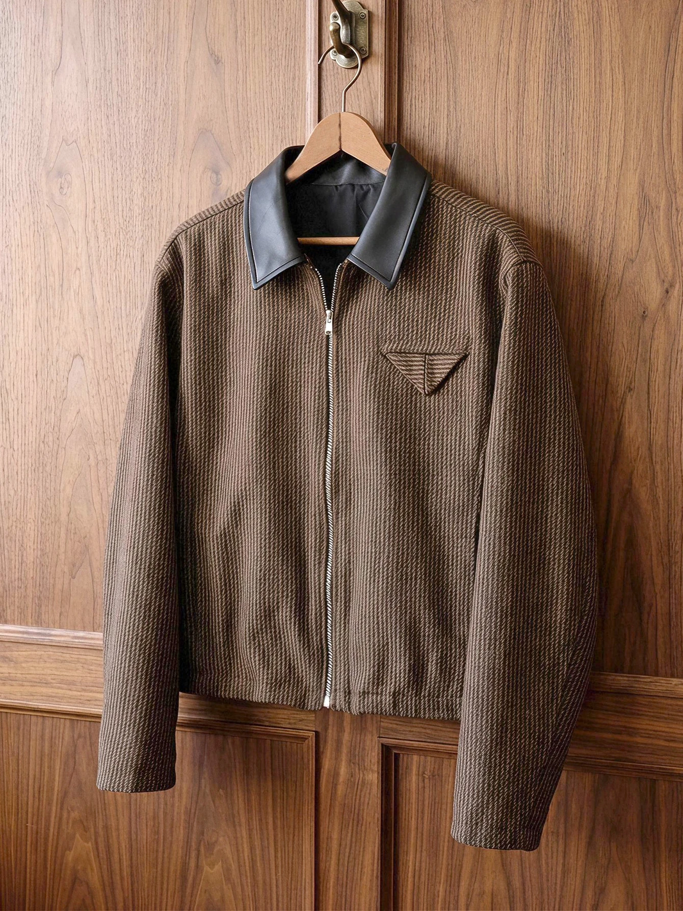 SWAVVY Veste vintage de mode automne pour hommes — vue 4