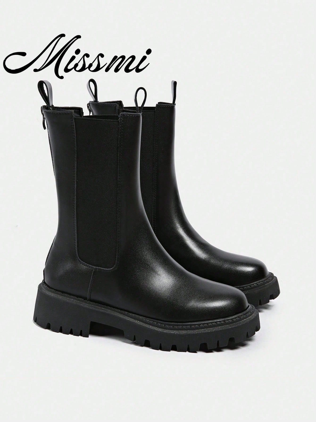 Bottes à semelle épaisse best-sellers pour femmes, automne-hiver, Ins, nouveau style de
