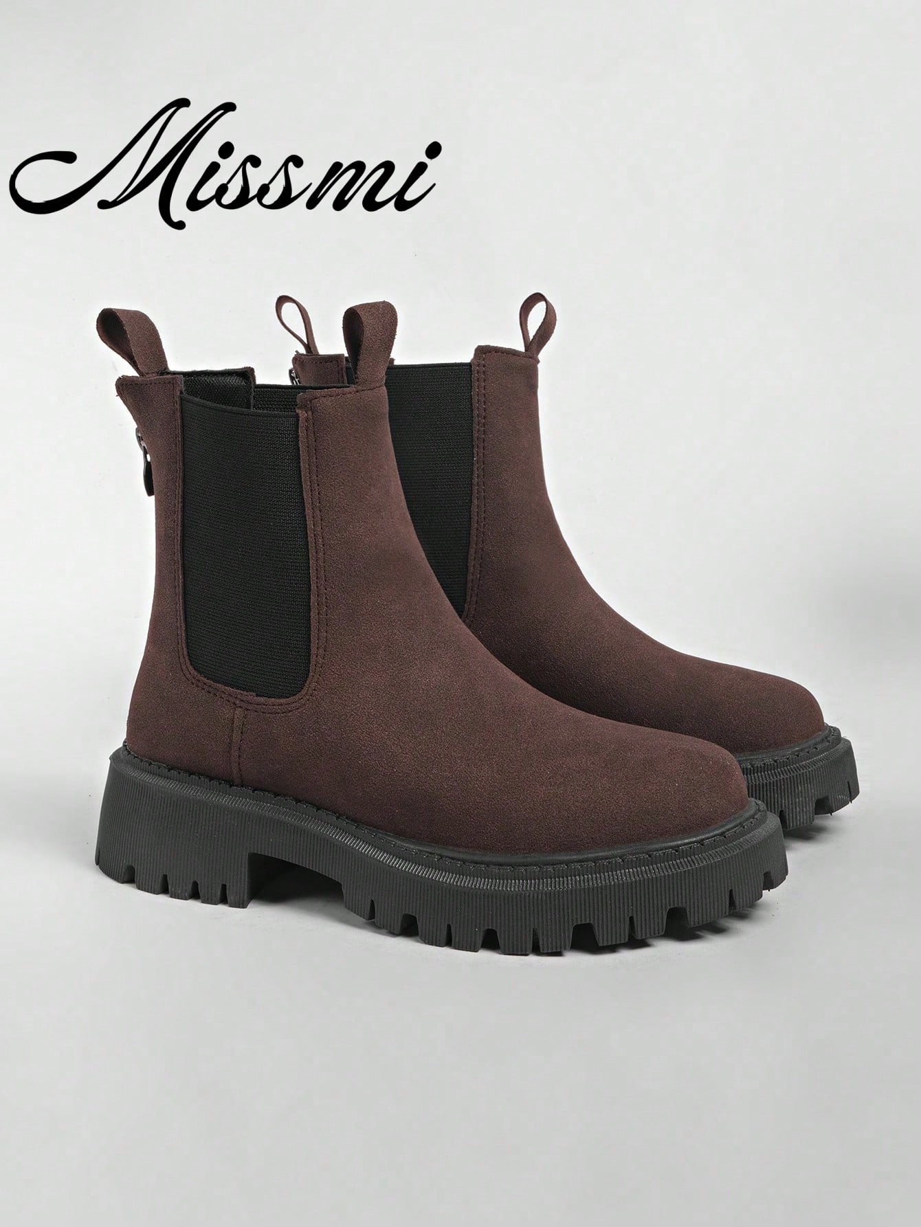 Bottes à semelle épaisse best-sellers pour femmes, automne-hiver, Ins, nouveau style de — vue 2