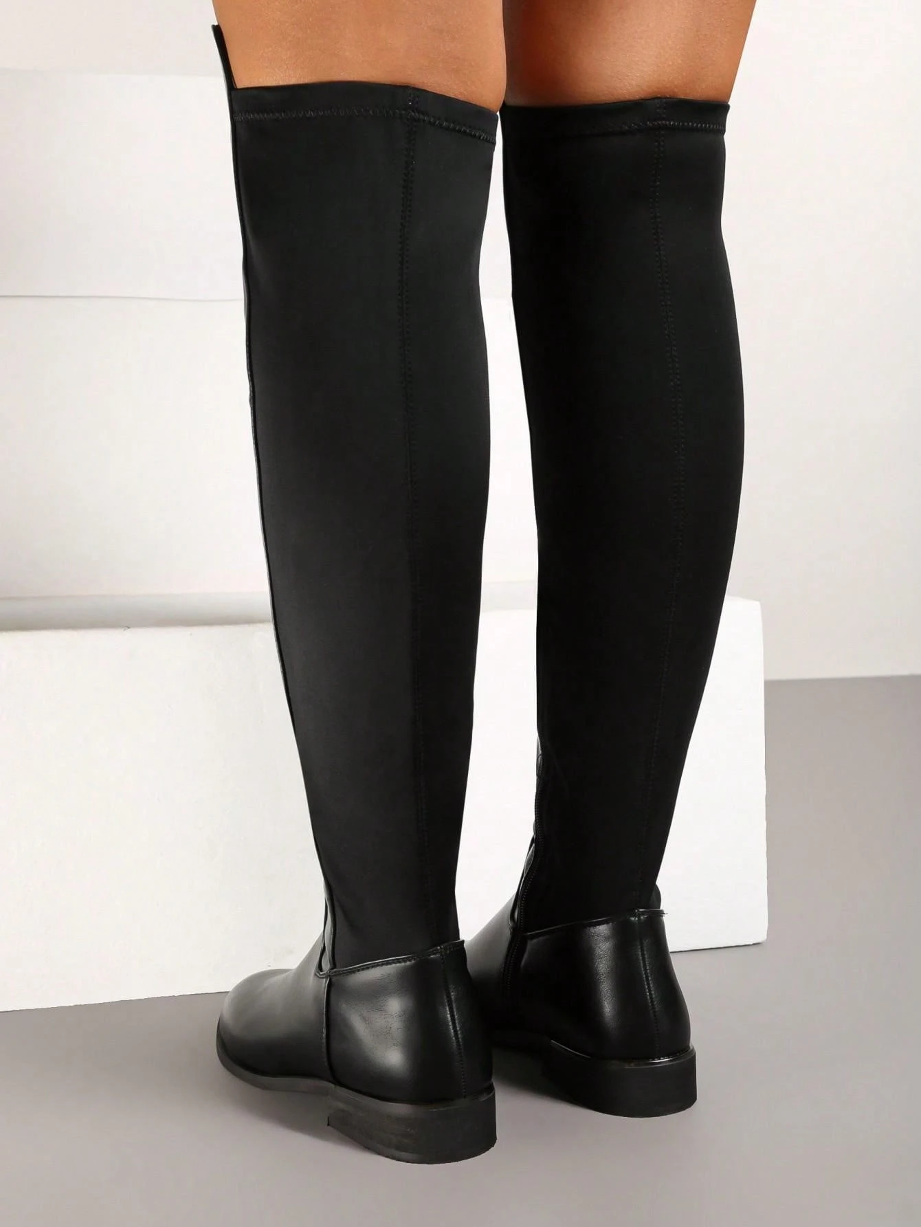 Bottes plates pour femmes - Classiques et polyvalentes - Idéales pour le quotidien, le — vue 4
