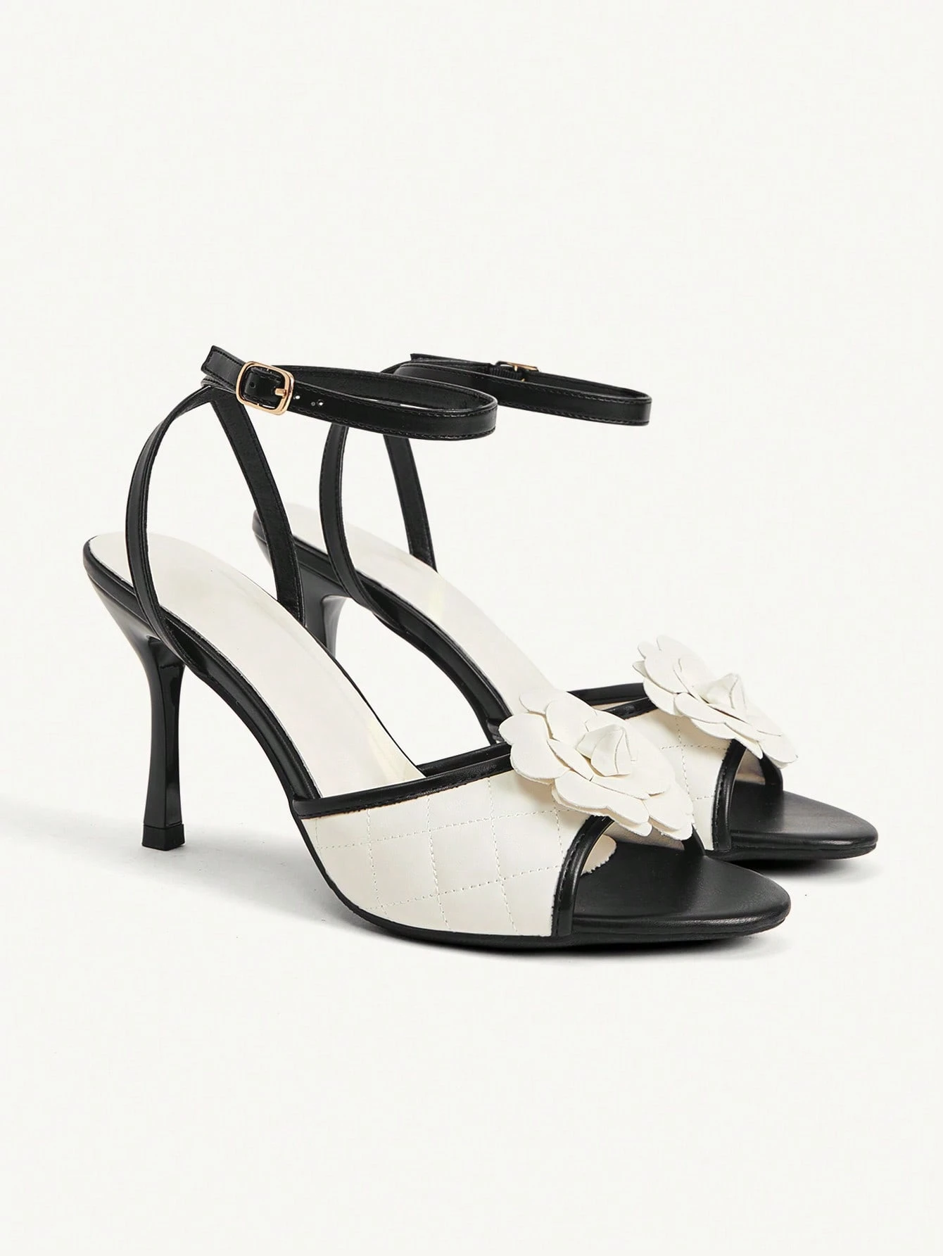 CUCCOO CHICEST Chaussures pour femmes printemps et été nouvelles noires et abricot — vue 4