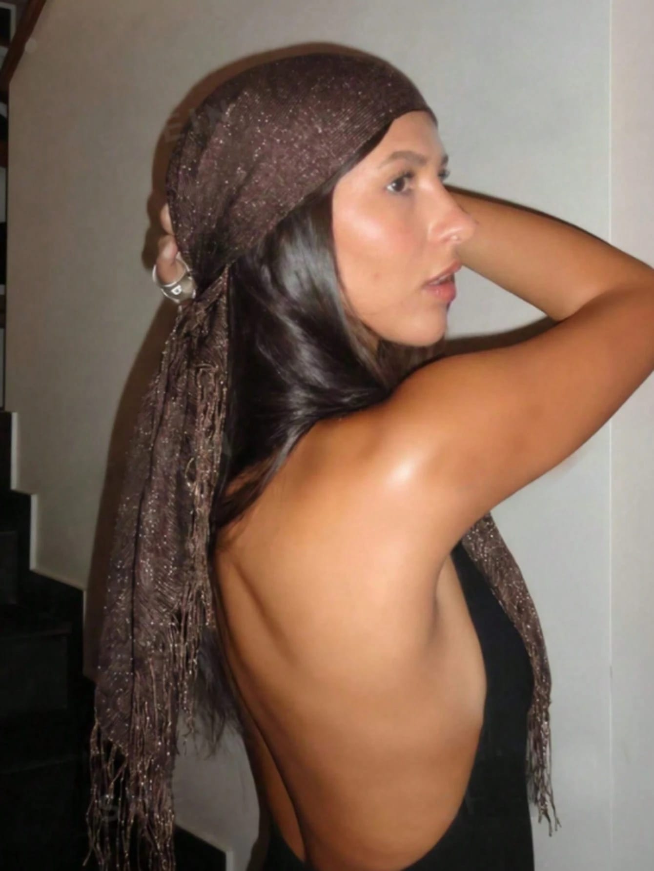Accessoire de chaîne de taille et foulard de hanche pour danse de rue jazz d'été à la