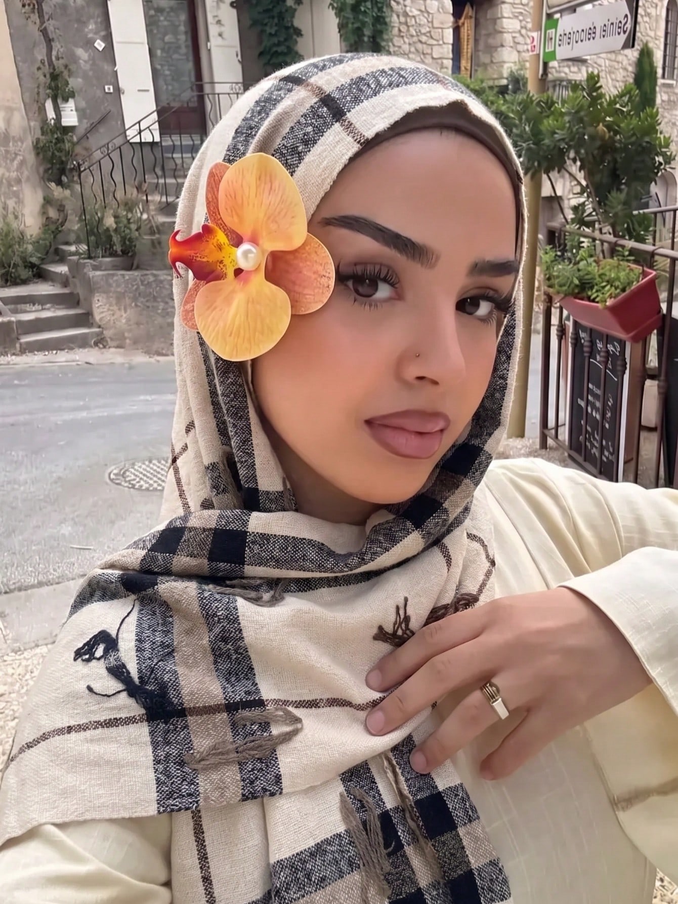 Écharpe pashmina jacquard double face style bohème vintage à motif paisley pour femmes, — vue 6