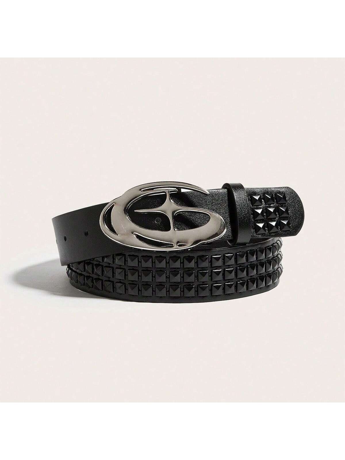 Ceinture en PU rétro mode américaine Y2K pour femmes, convient pour les jeans, les — vue 7