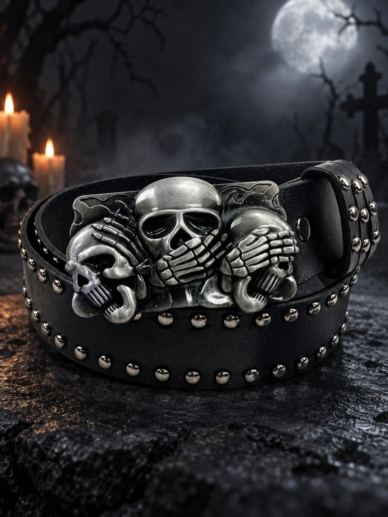 Ceinture mode style Y2K palmier, convient pour les fêtes et les rassemblements, ceinture — vue 4