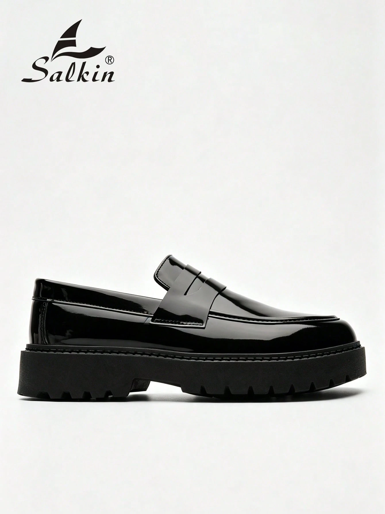 Salkin Mocassins de luxe style britannique pour hommes, chaussures décontractées à — vue 6