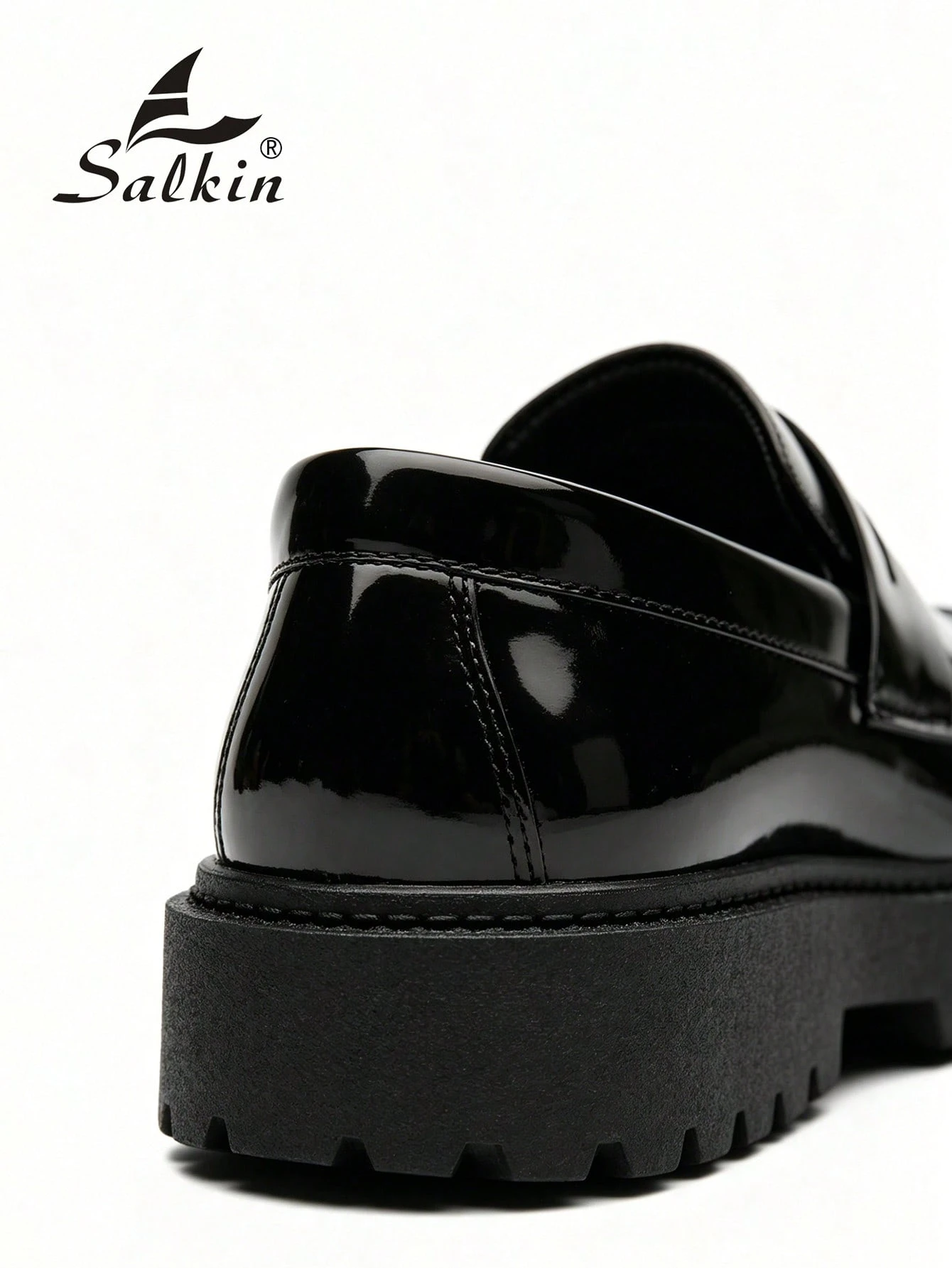 Salkin Mocassins de luxe style britannique pour hommes, chaussures décontractées à — vue 10