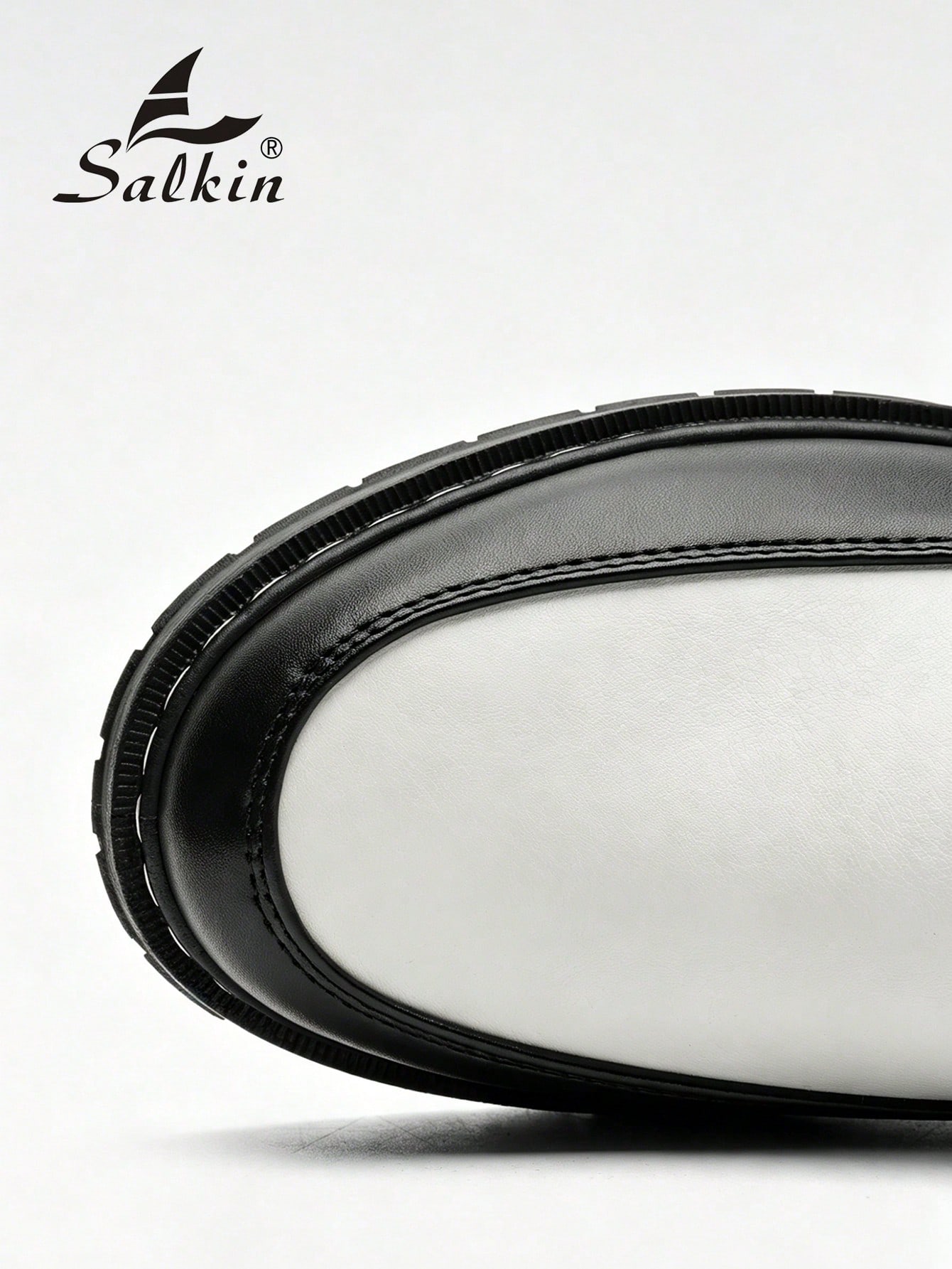 Salkin Mocassins de luxe style britannique pour hommes, chaussures décontractées à — vue 9