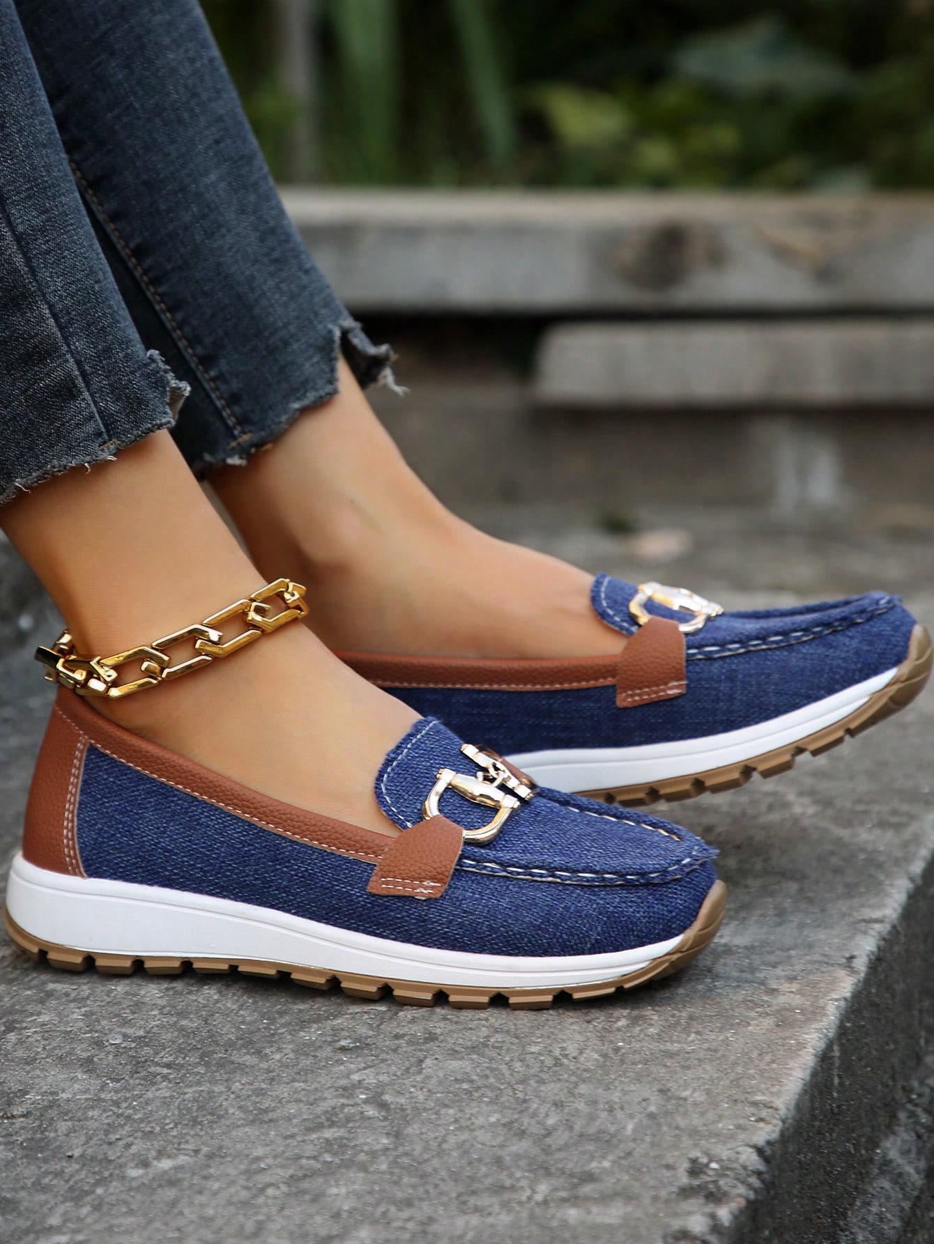 Chaussures d'été ajourées nouveau style pour femmes d'âge moyen, chaussures de maman, — vue 11