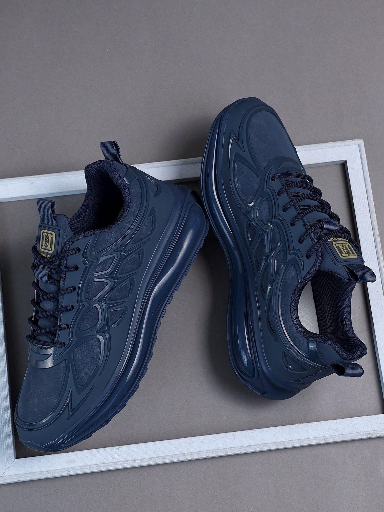 Chaussures de sport décontractées pour hommes à lacets, semelle souple, fond plat,