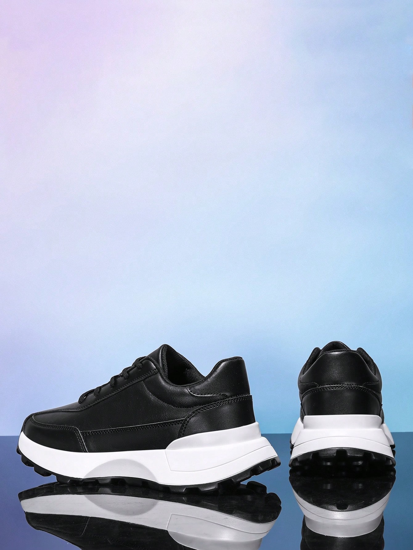 Baskets de mode décontractées polyvalentes pour hommes, baskets épaisses, style gym — vue 12