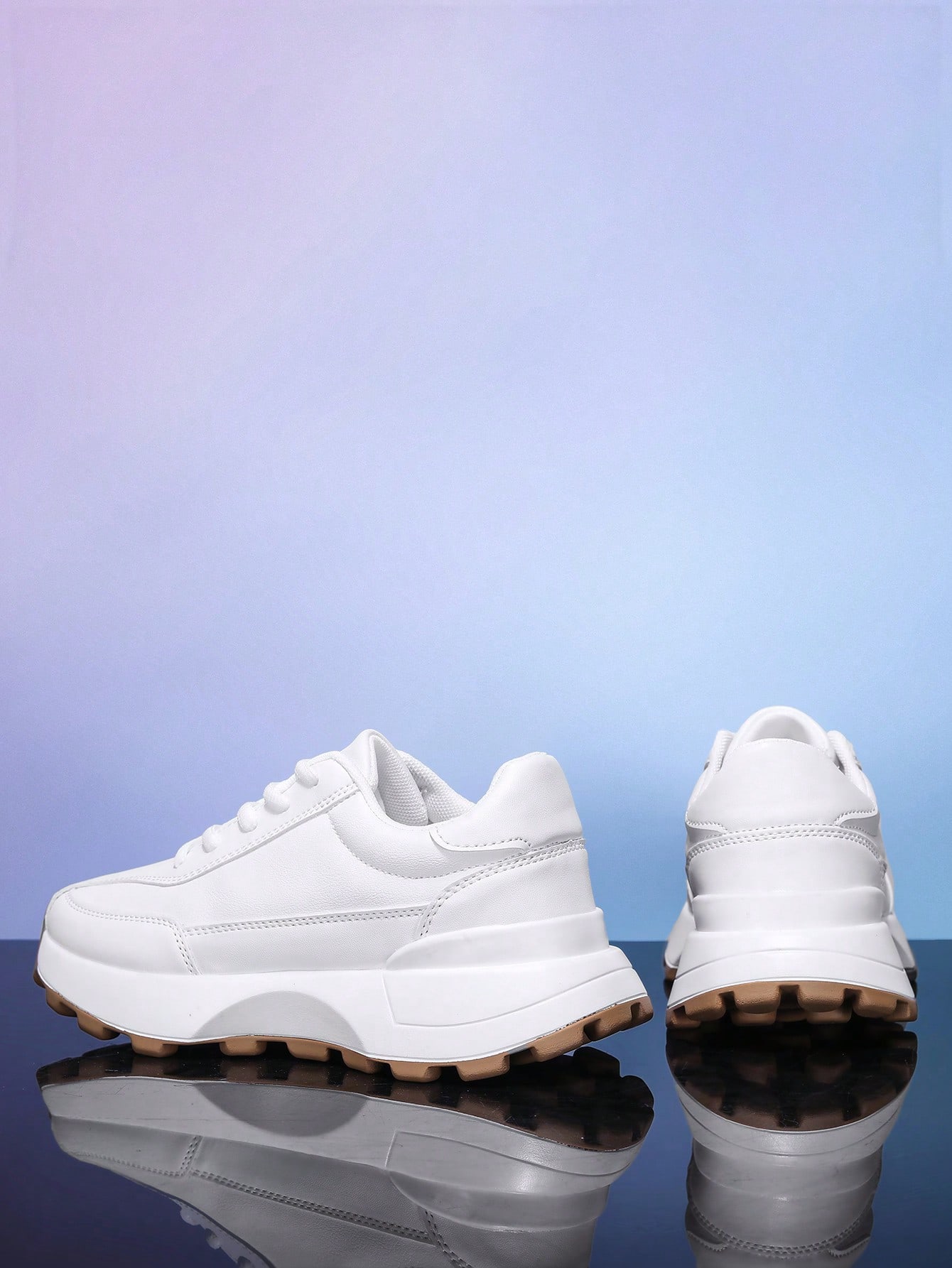 Baskets de mode décontractées polyvalentes pour hommes, baskets épaisses, style gym — vue 10