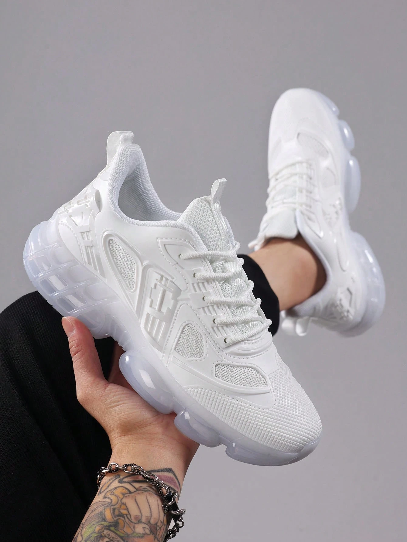 Chaussures de sport pour hommes, chaussures de course décontracté pour hommes, chaussures — vue 4