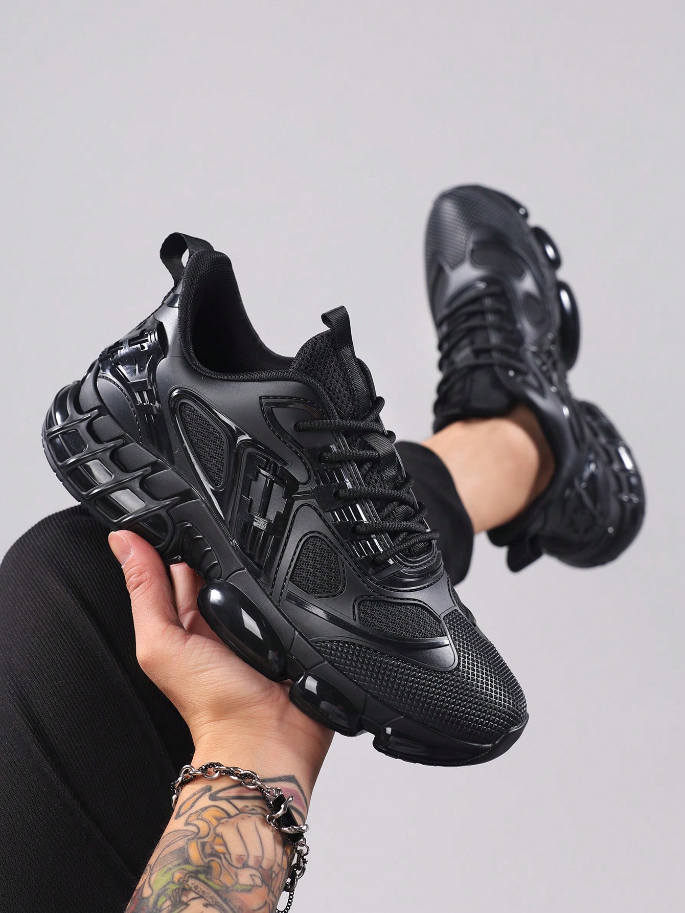 Chaussures de sport pour hommes, chaussures de course décontracté pour hommes, chaussures — vue 6