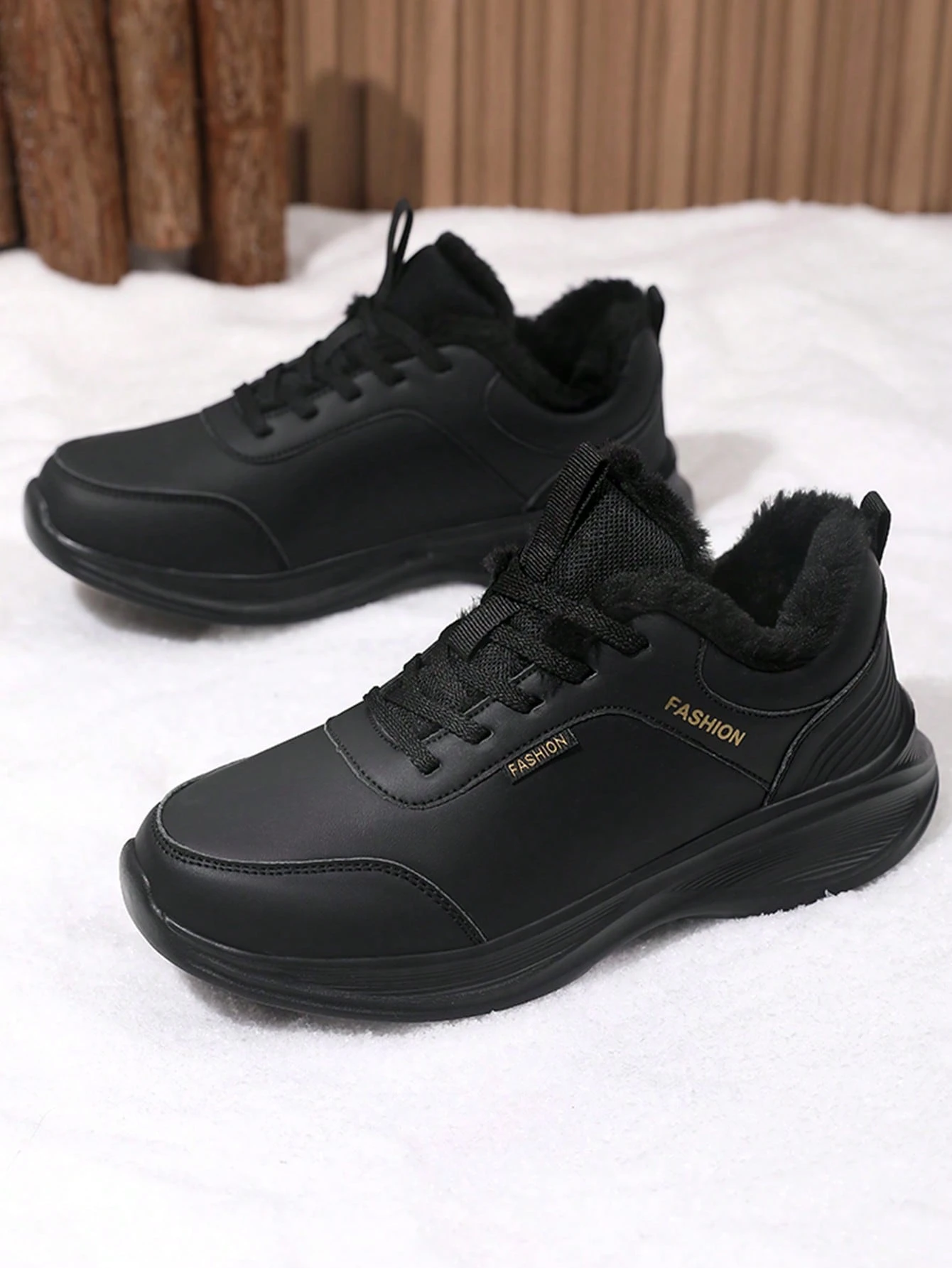 Chaussures de sport décontractées blanches pour hommes, baskets confortables à lacets — vue 2