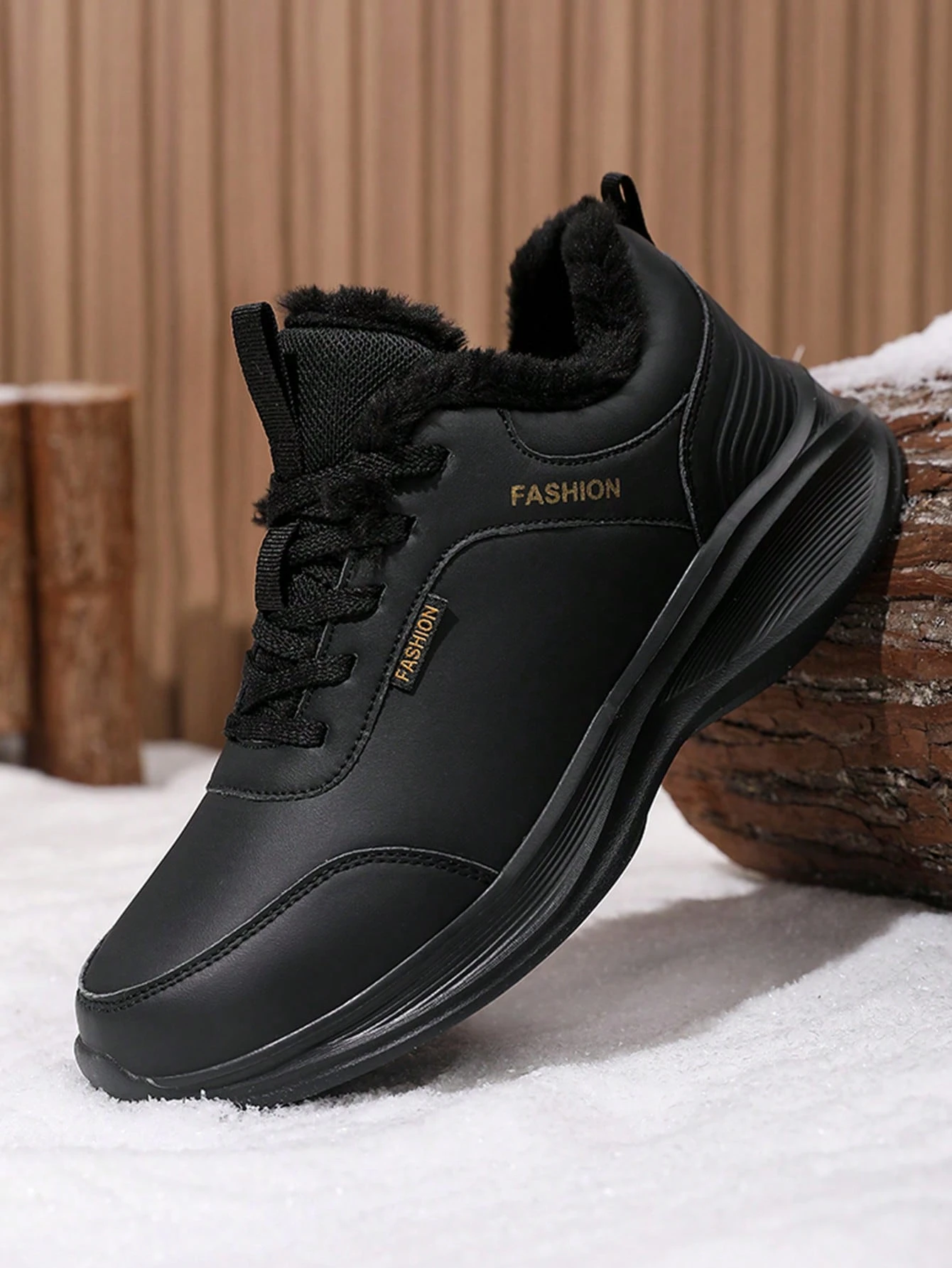 Chaussures de sport décontractées blanches pour hommes, baskets confortables à lacets — vue 5