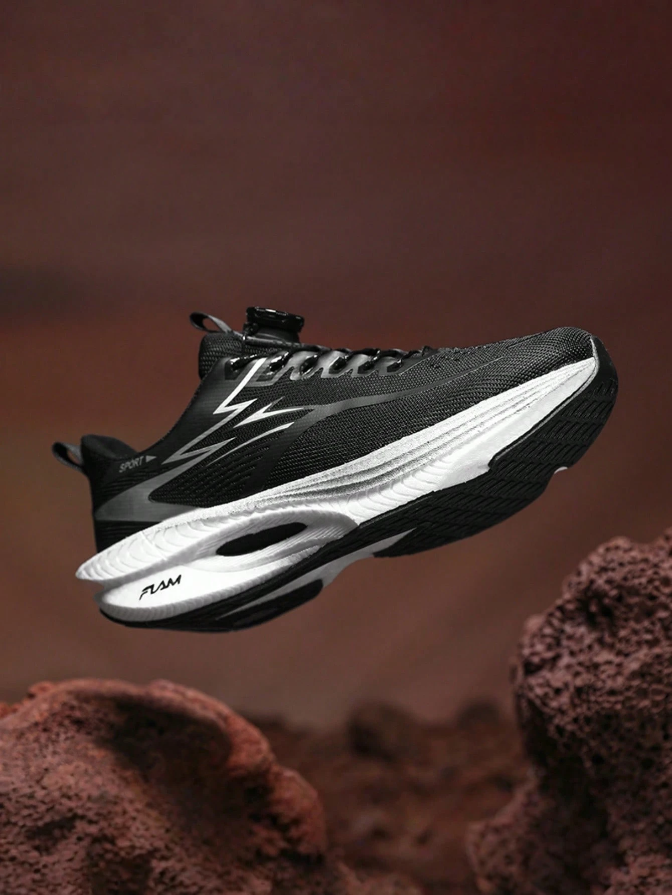Chaussures de course marathon à plaque de carbone unisexes - Chaussures de sport légères — vue 10