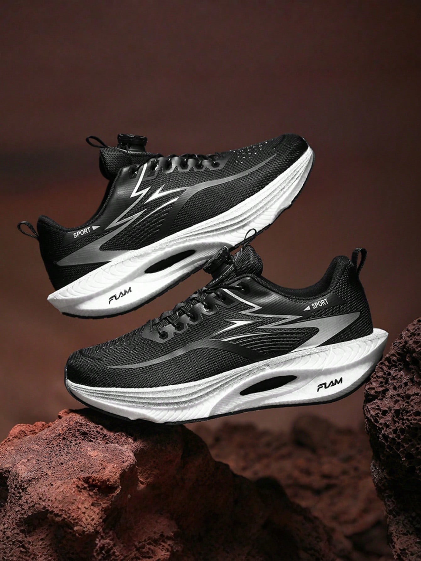 Chaussures de course marathon à plaque de carbone unisexes - Chaussures de sport légères — vue 12