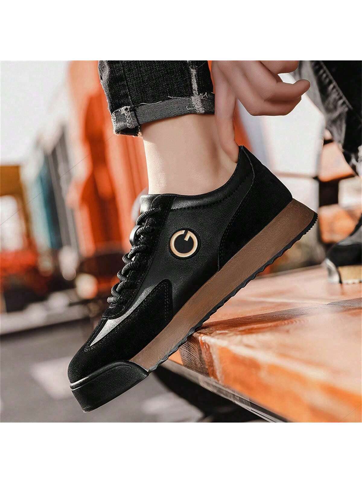 Chaussures Décontractées Polyvalentes À La Mode Pour Hommes À Coupe Basse — vue 3