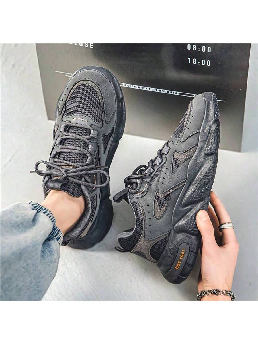 Baskets décontractées à la mode pour hommes, chaussures de sport polyvalentes, nouveauté — vue 5