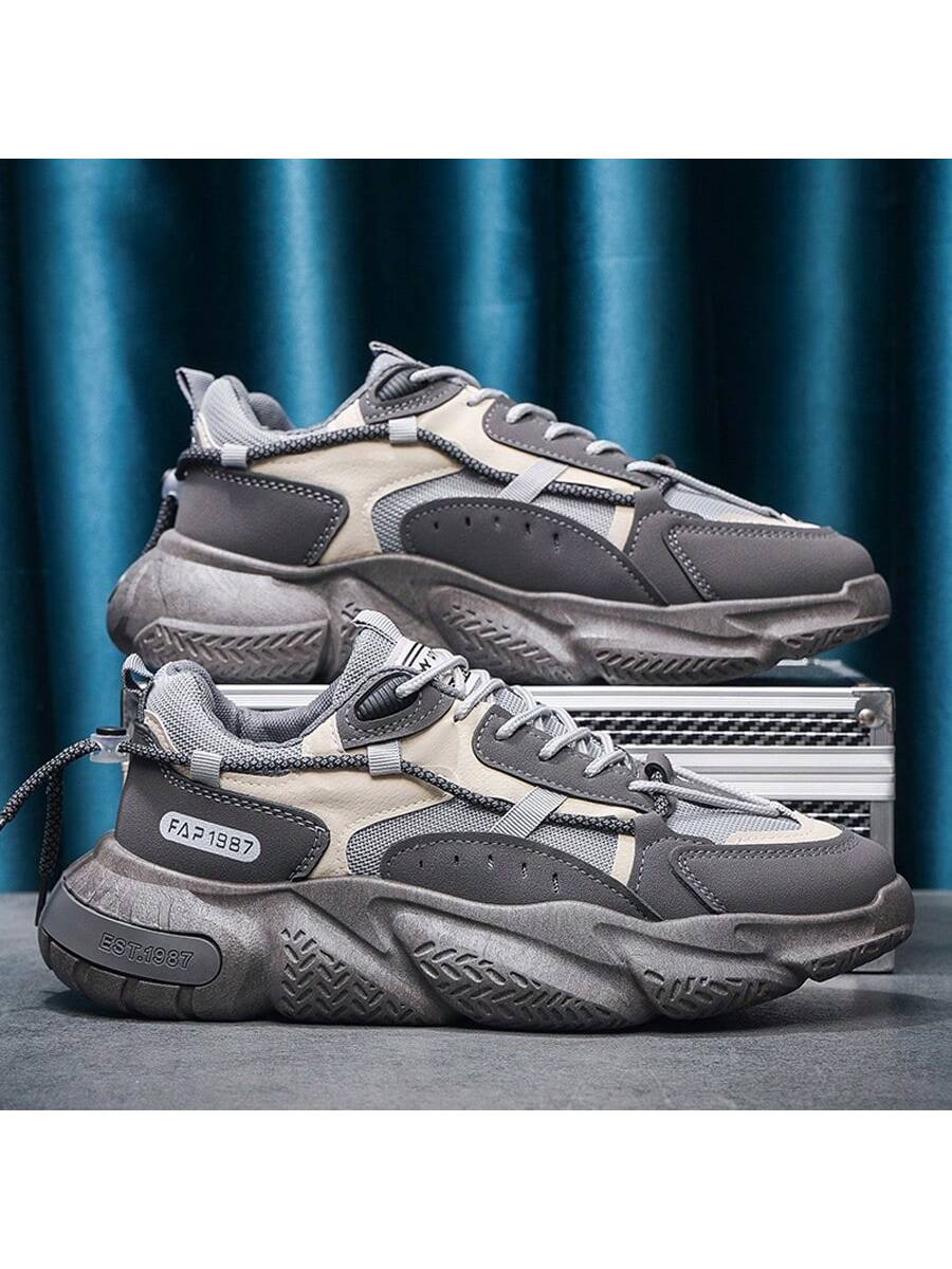 Baskets décontractées à la mode pour hommes, chaussures de sport polyvalentes, nouveauté
