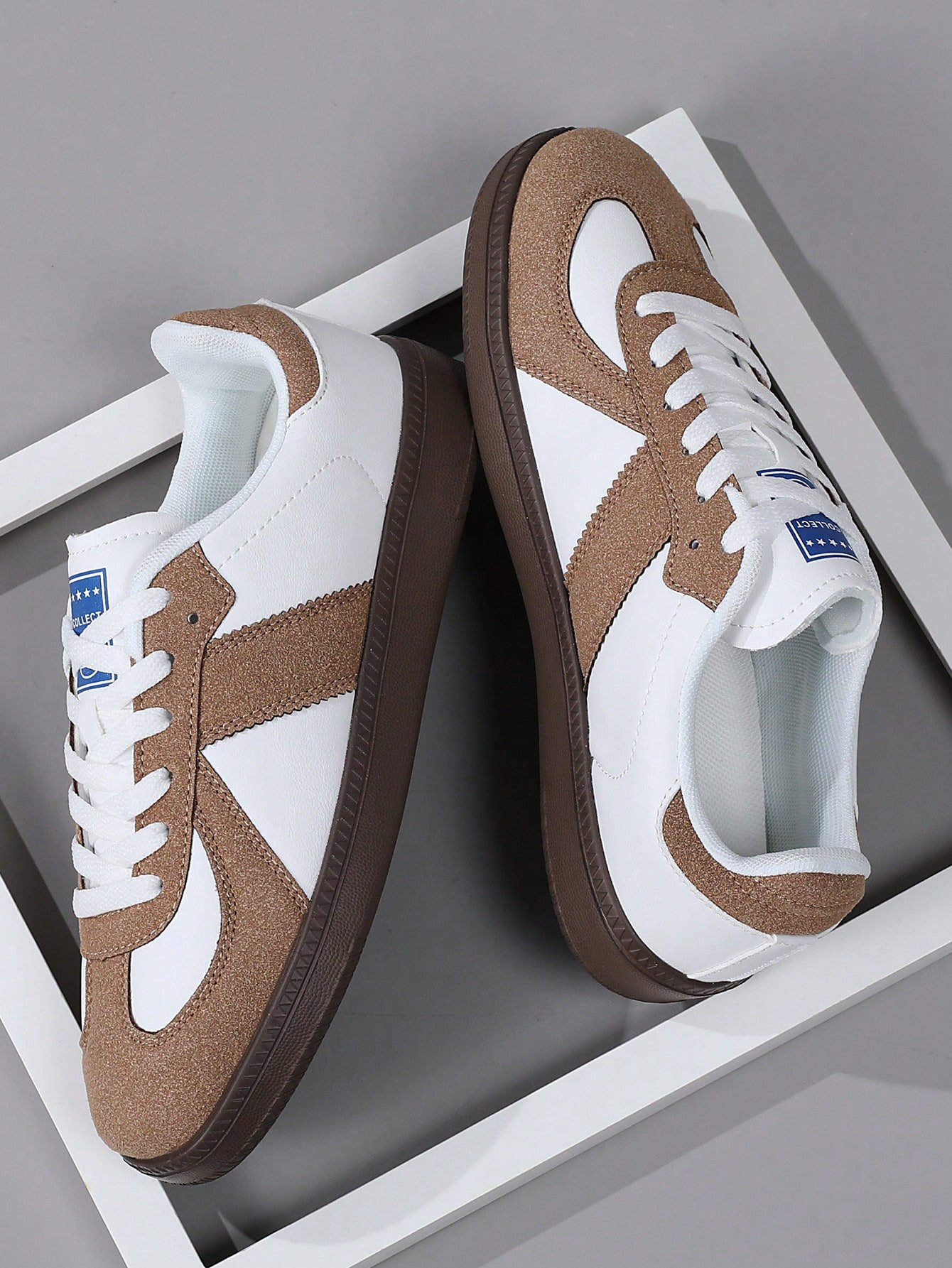 Chaussures d'entraînement vintage allemandes toutes saisons pour hommes, baskets légères — vue 6