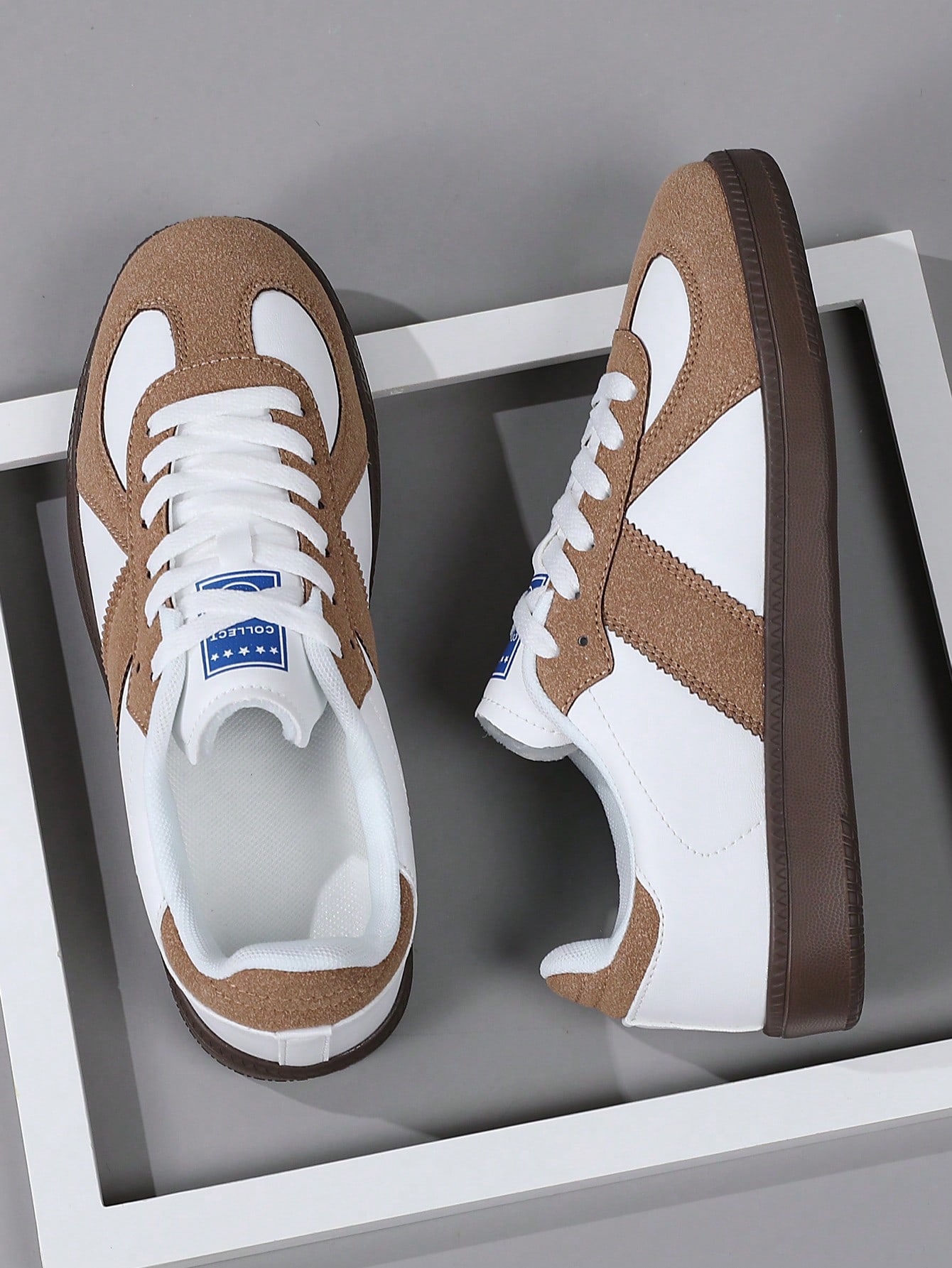 Chaussures d'entraînement vintage allemandes toutes saisons pour hommes, baskets légères — vue 5
