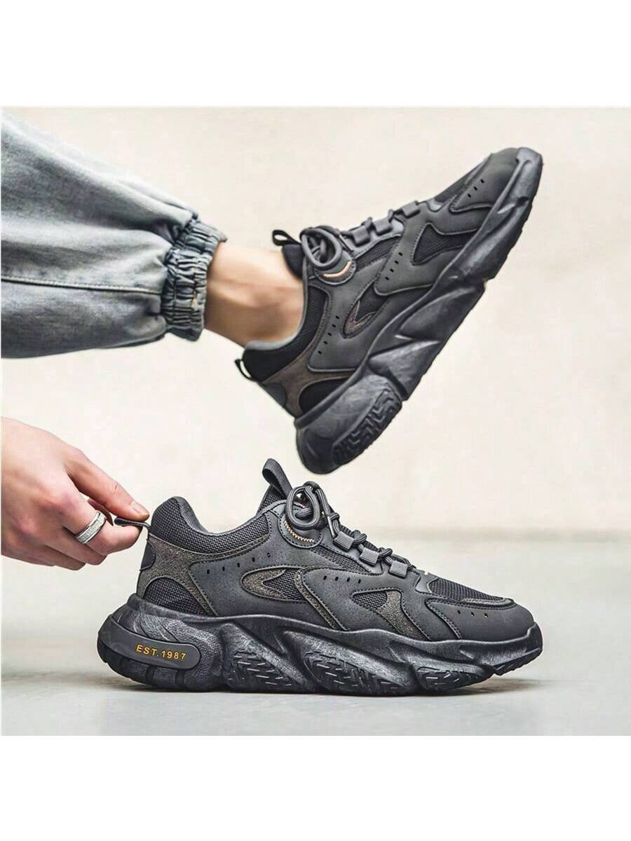 Baskets décontractées à la mode pour hommes, chaussures de sport polyvalentes, nouveauté — vue 8