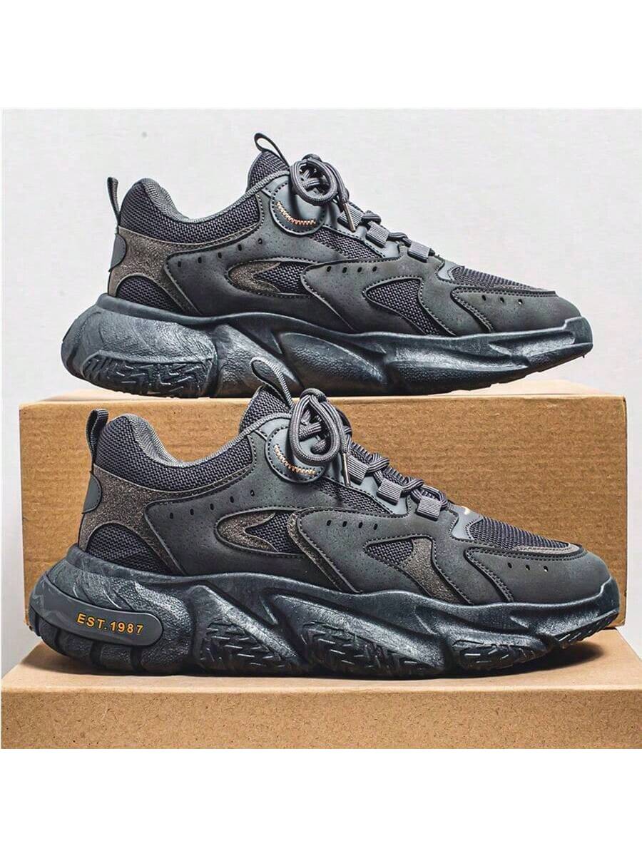 Baskets décontractées à la mode pour hommes, chaussures de sport polyvalentes, nouveauté — vue 11